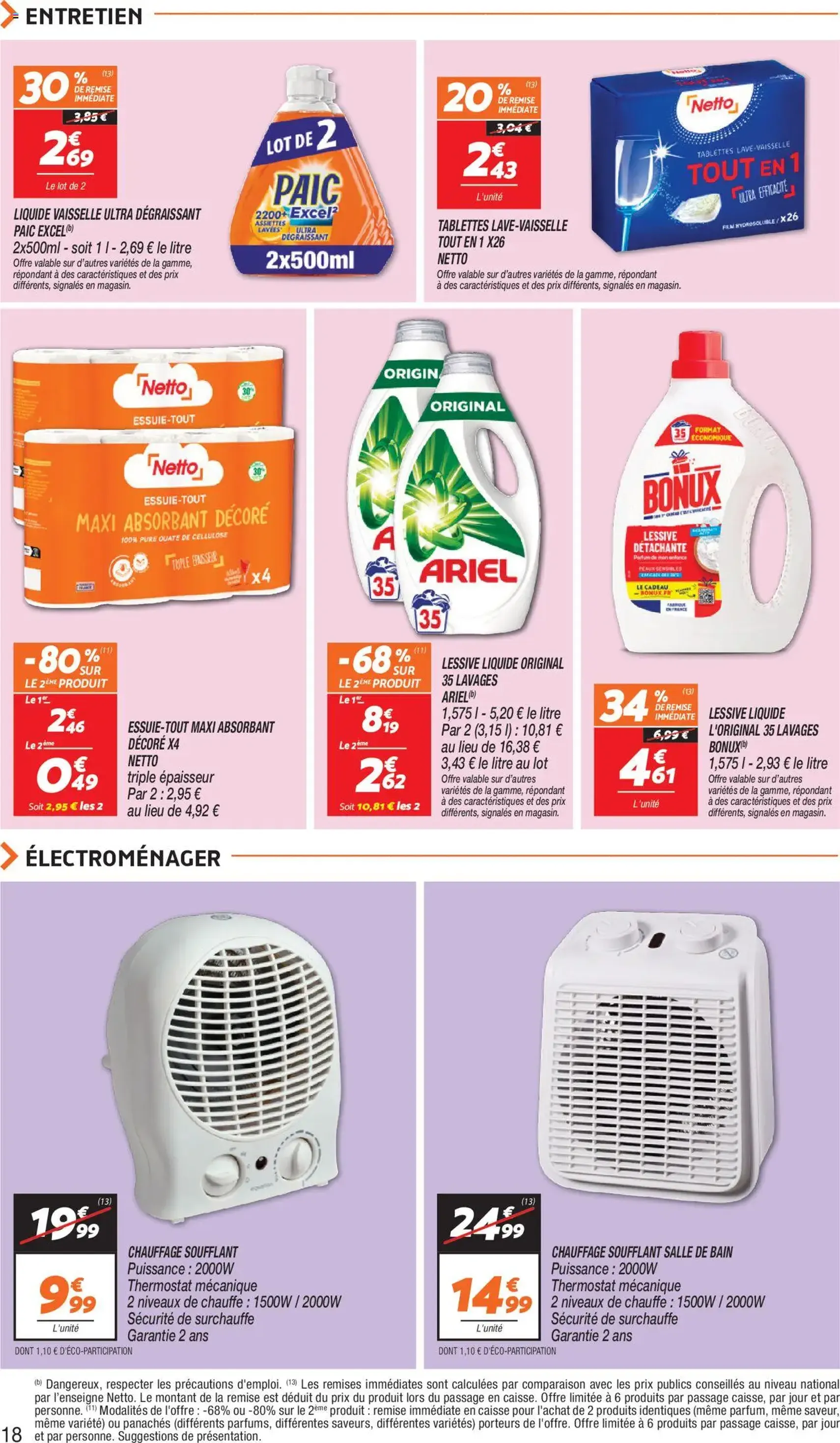 Netto catalogue - brochure valable à partir du 07/10/2025, page 18 sur 20 Netto catalogue - brochure valable à partir du 07/10/2025, page 18 sur 20