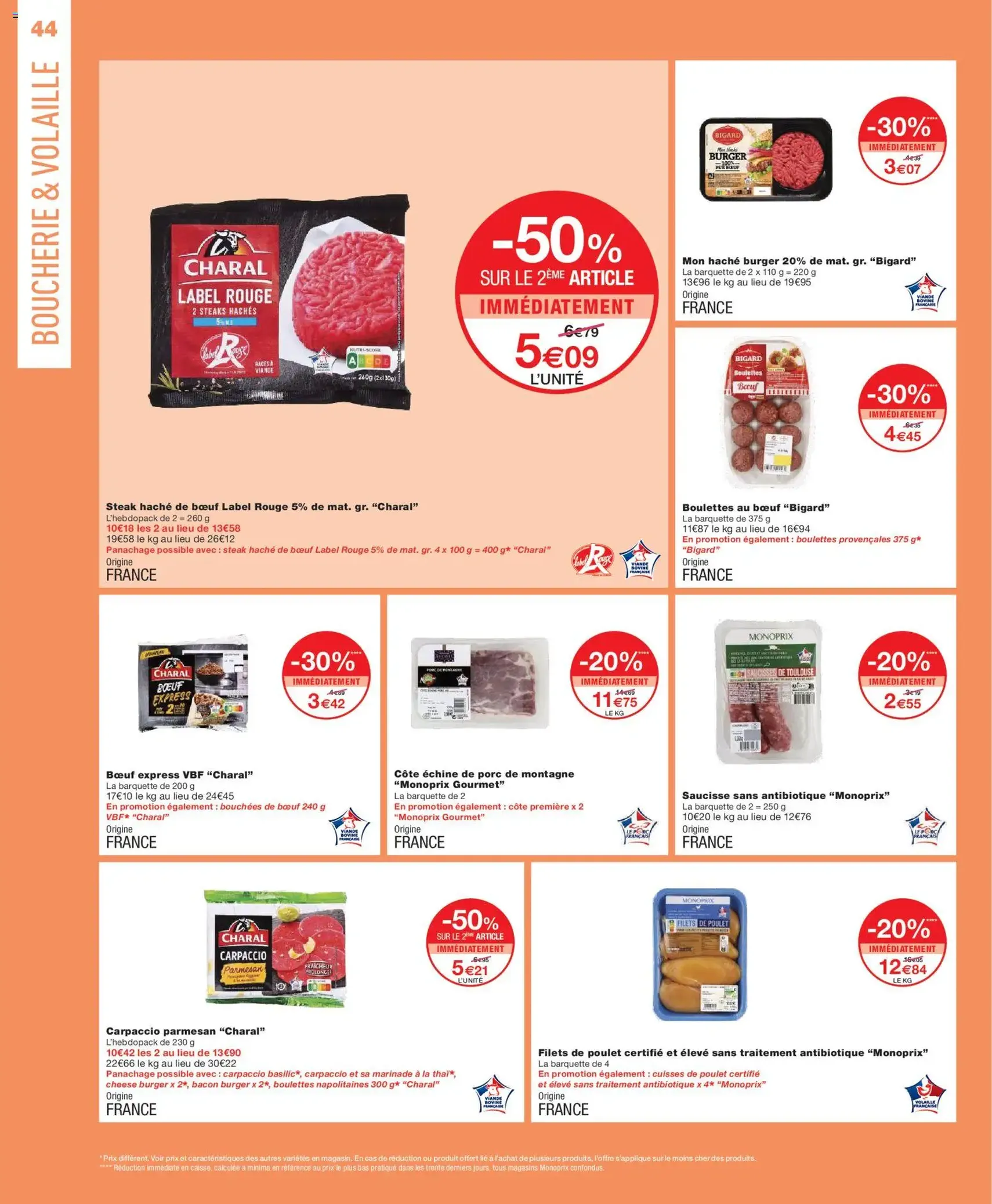 Monoprix catalogue - brochure valable à partir du 04/11/2025, page 44 sur 69