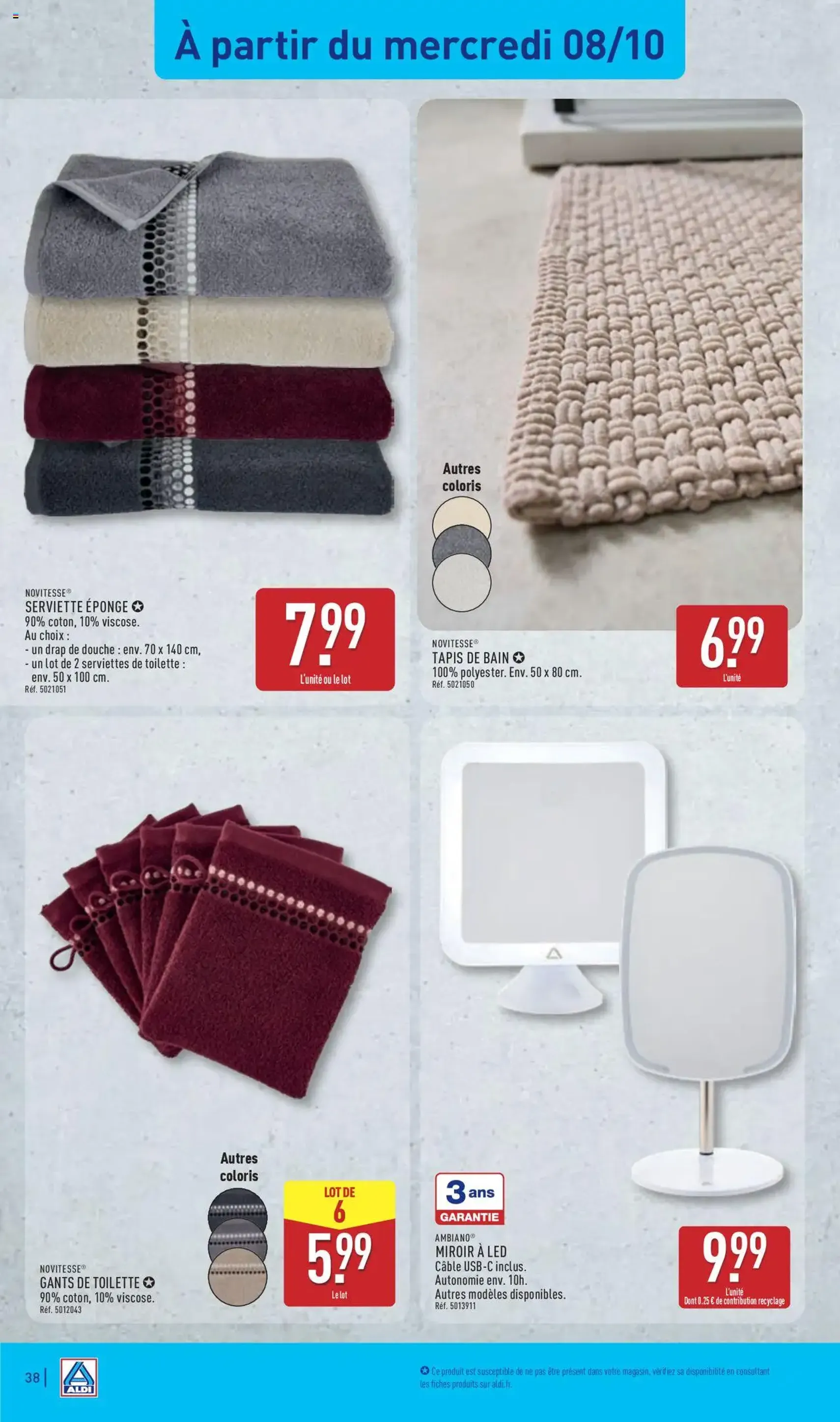Aldi catalogue semaine 41 - brochure valable à partir du 07/10/2025, page 40 sur 54