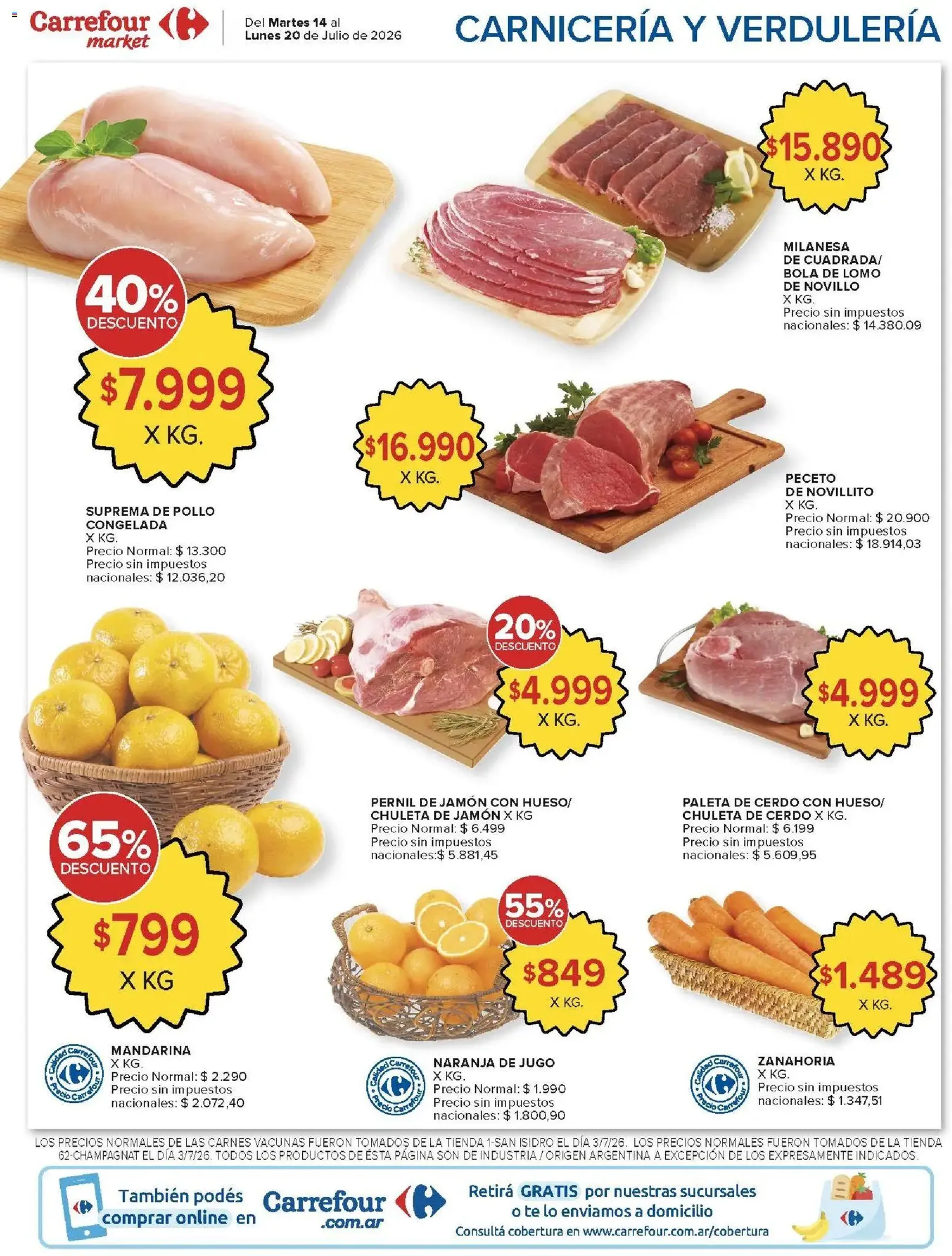 Carrefour Market catálogo - folleto válido desde 14/07/2026 página 7 de 22