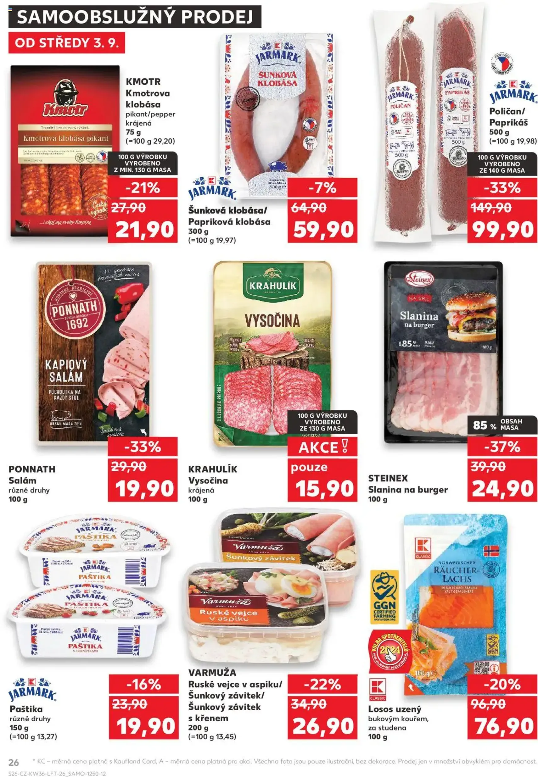 Kaufland leták - platný leták od 03.09.2025 strana 26 z 90 Kaufland leták - platný leták od 03.09.2025 strana 26 z 90