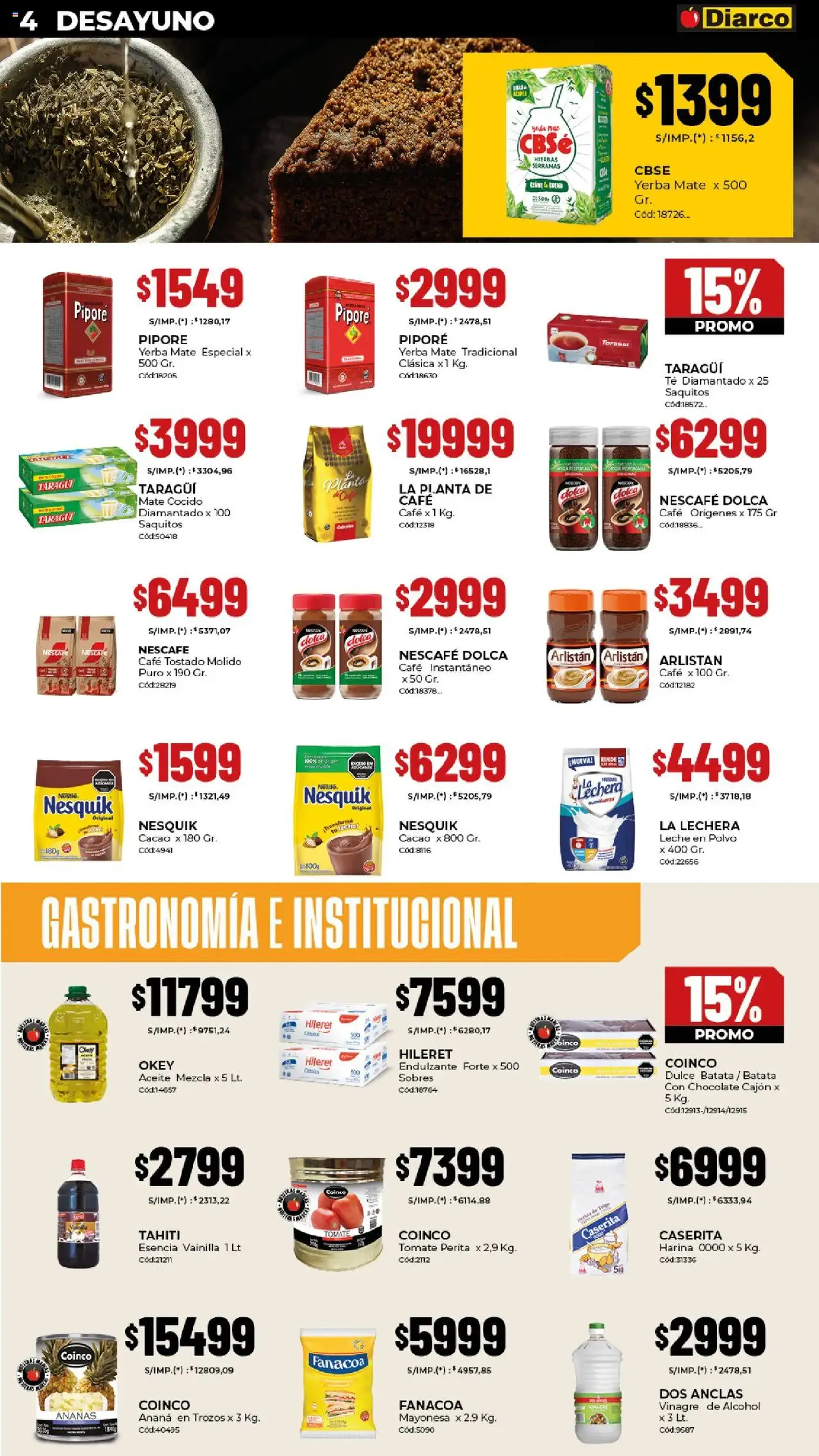 Diarco - Ofertas Sur - folleto válido desde 29/09/2025 página 4 de 22
