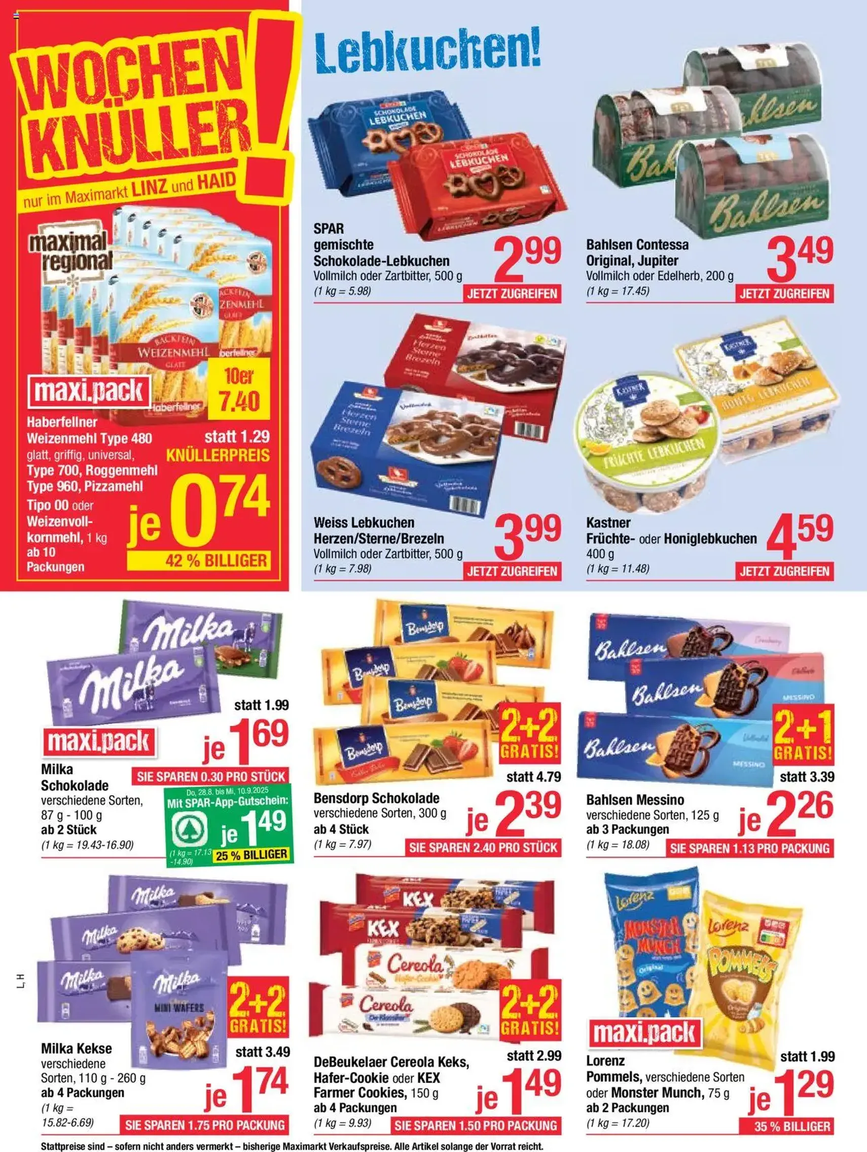 Maximarkt Flugblatt - Gültiger Prospekt ab 01.09.2025, Seite 10 von insgesamt 24 Maximarkt Flugblatt - Gültiger Prospekt ab 01.09.2025, Seite 10 von insgesamt 24