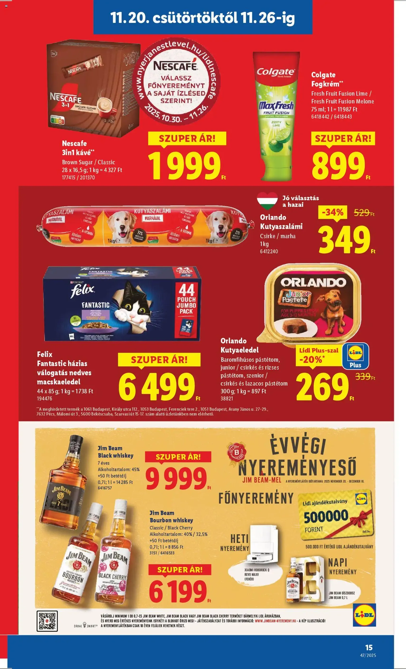 Lidl Black Friday - 2025.11.20. érvényes szórólap 15 oldal 66 oldalból
