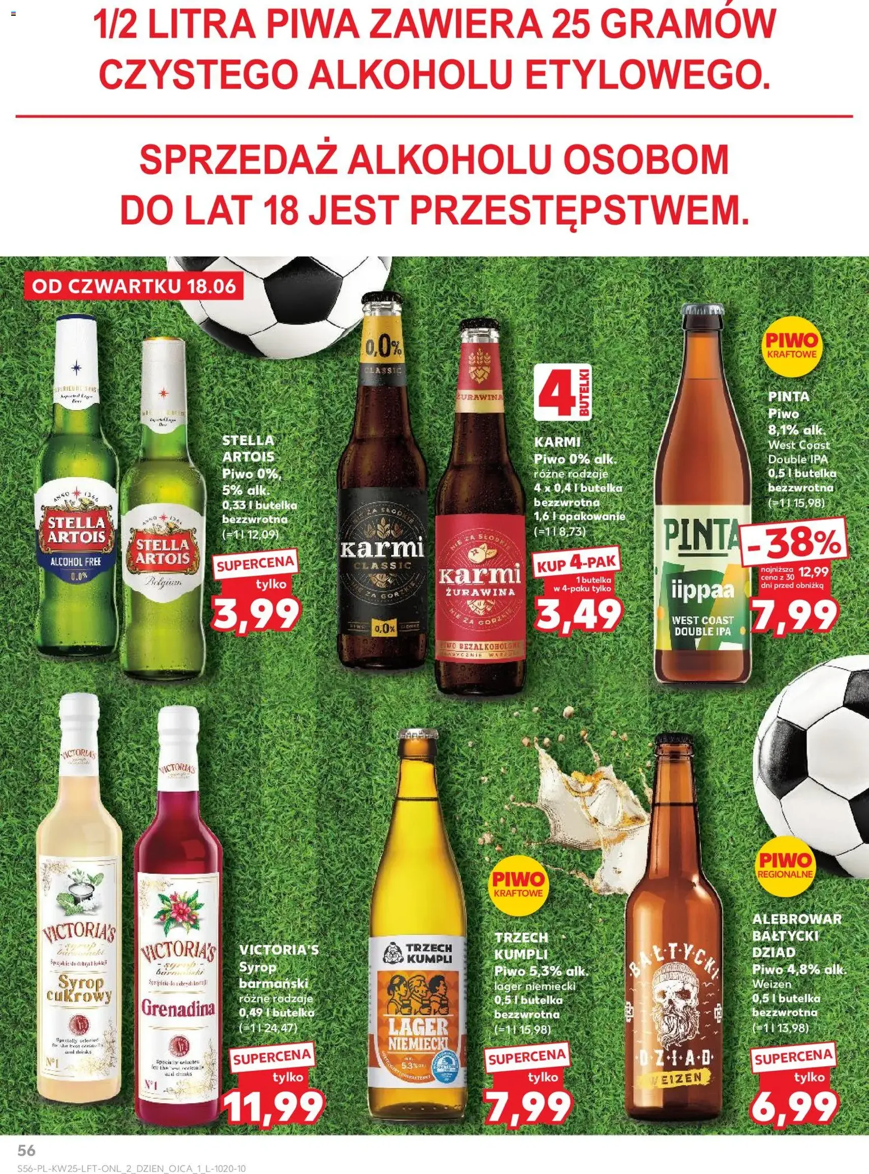 Kaufland gazetka - ważny gazetka od 18.06.2026 strona 56 z 70