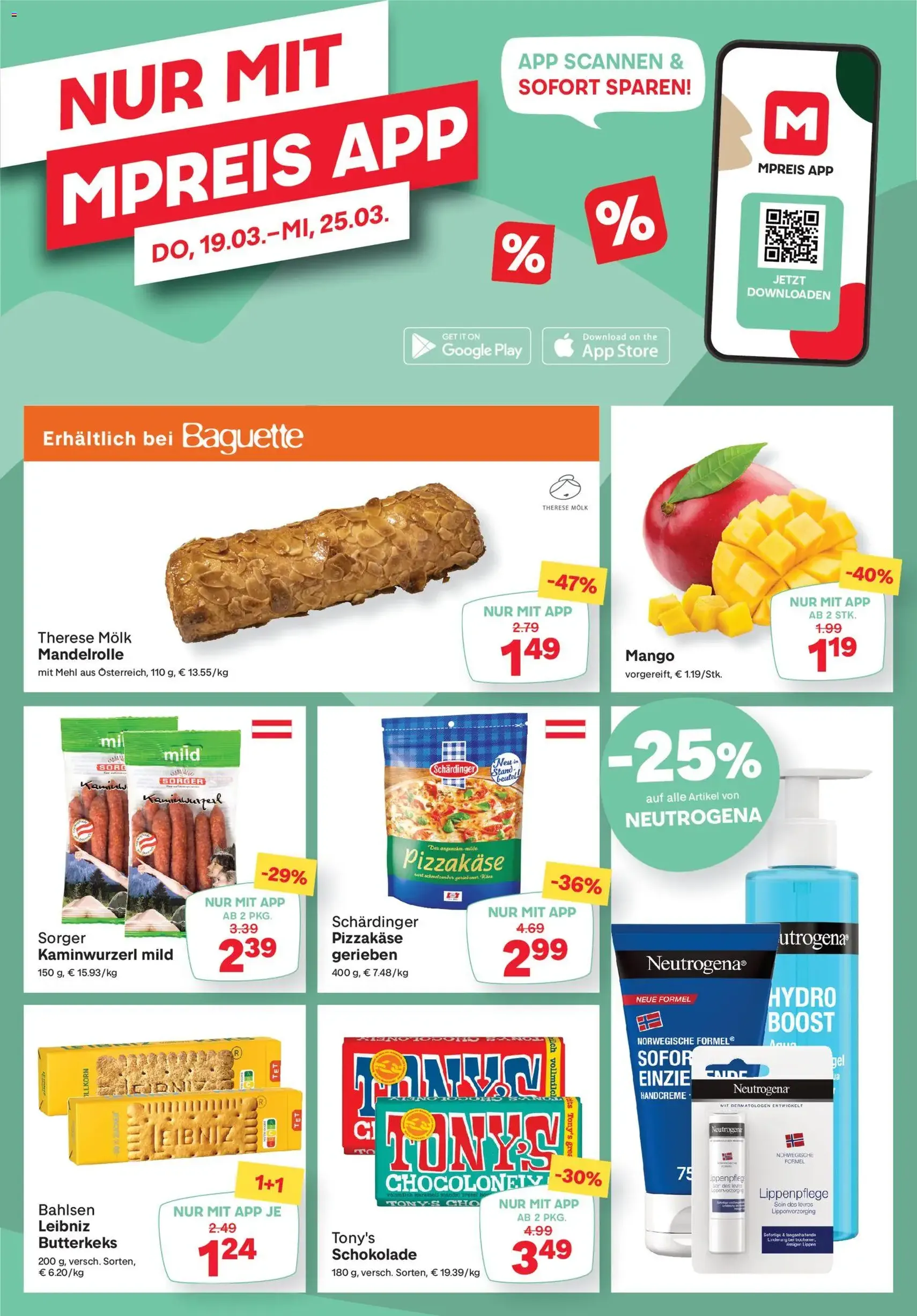 MPREIS Flugblatt - Gültiger Prospekt ab 19.03.2026, Seite 13 von insgesamt 17