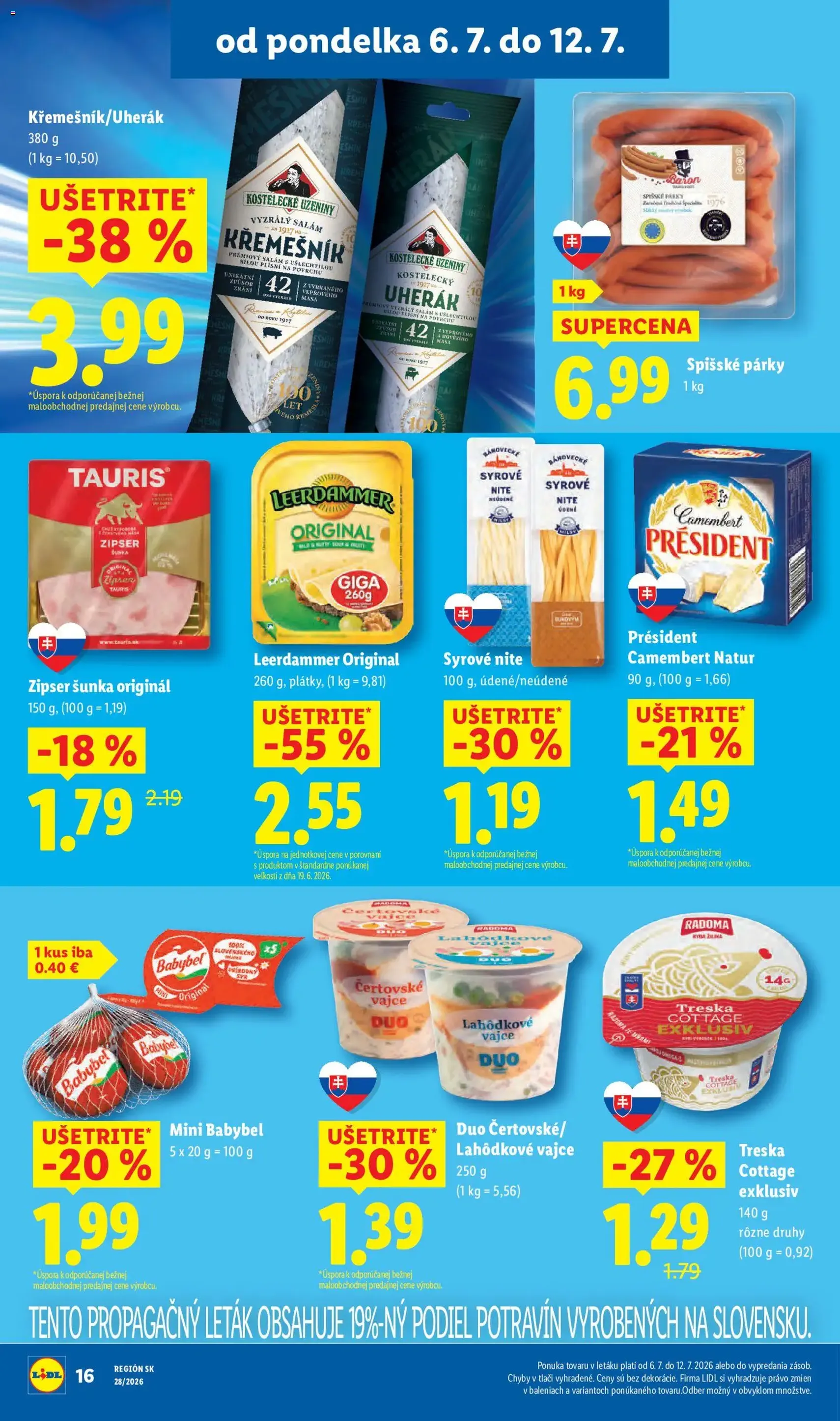 Lidl leták - platný leták od 06.07.2026 strana 26 z 109