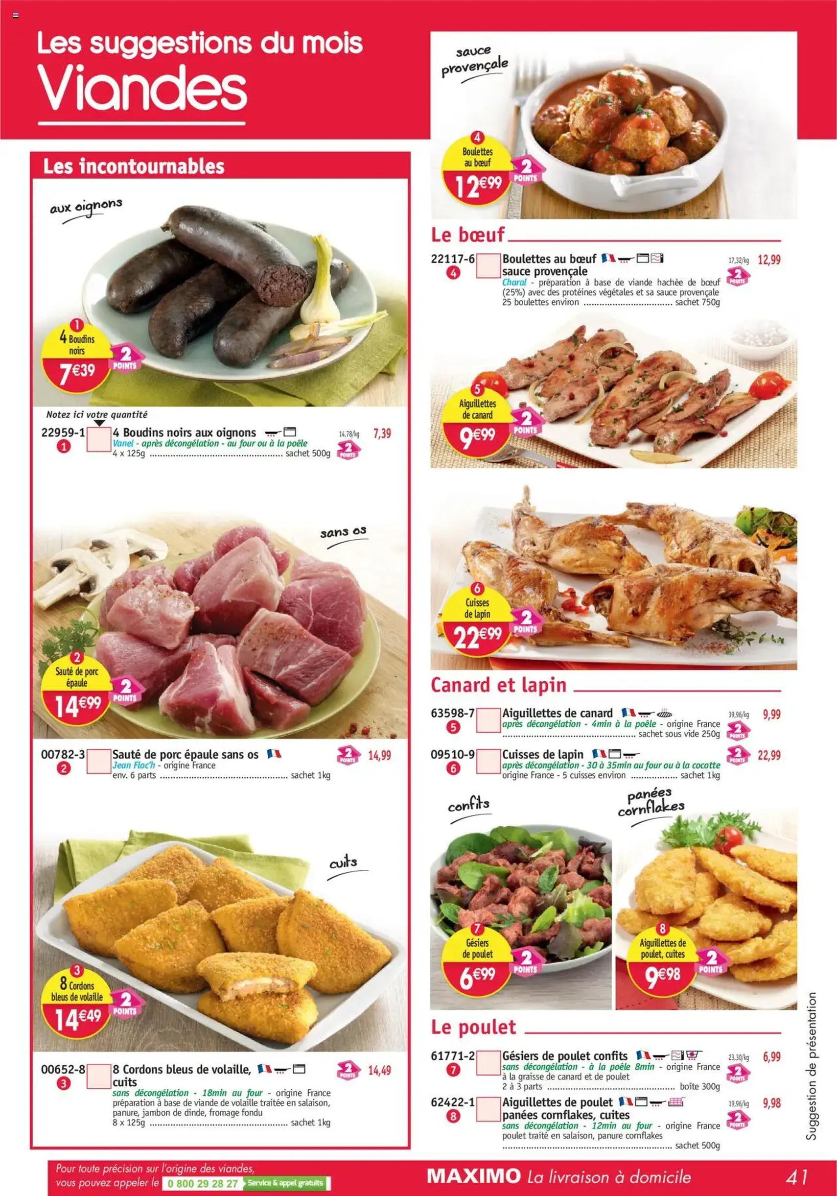 Maximo catalogue - brochure valable à partir du 29/08/2025, page 41 sur 64 Maximo catalogue - brochure valable à partir du 29/08/2025, page 41 sur 64