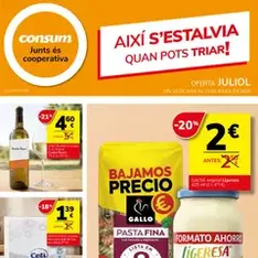 Vista previa del folleto Consum folleto válido desde 25/06/2026