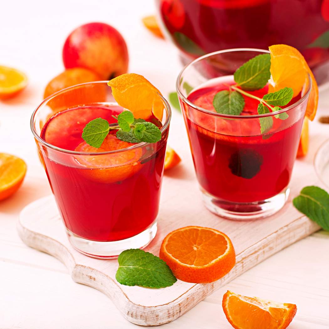 Punch analcolico alla frutta
