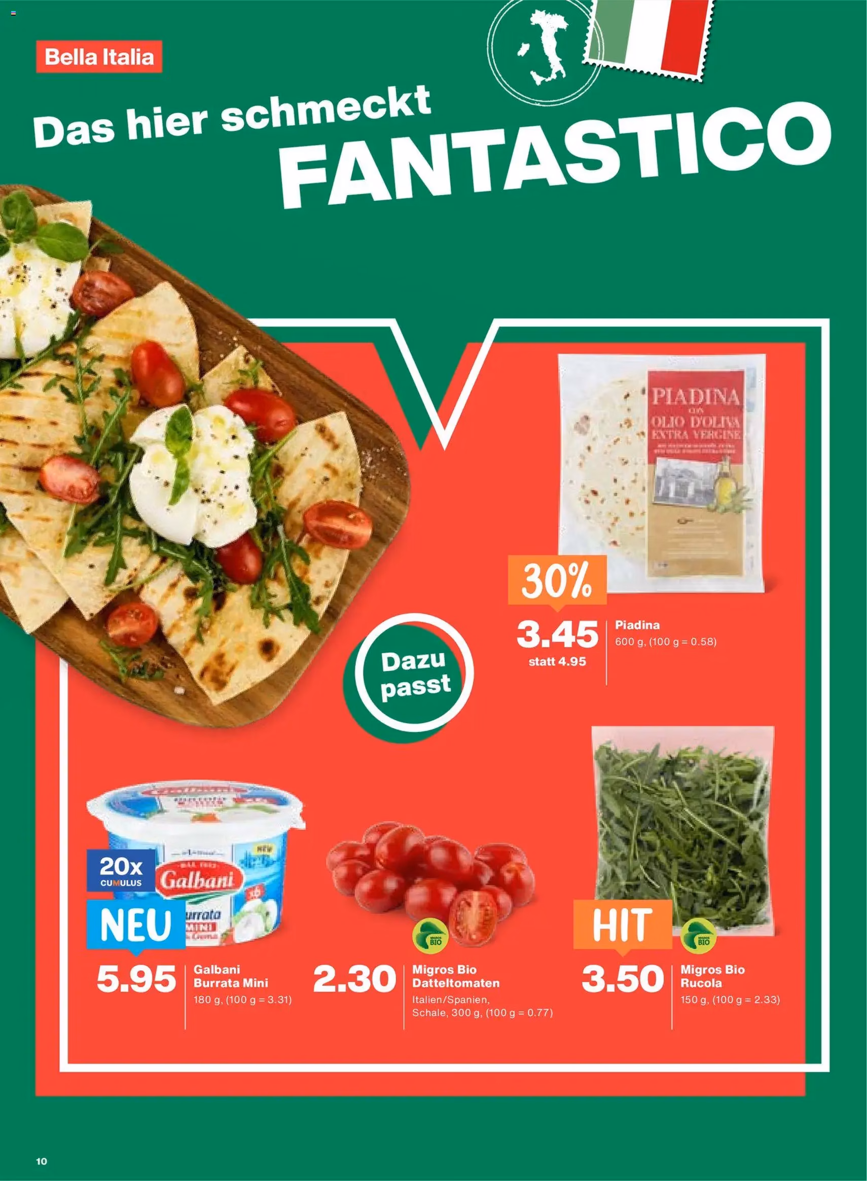 Migros aktionen - Gültiger Prospekt ab 09.04.2026, Seite 10 von insgesamt 24