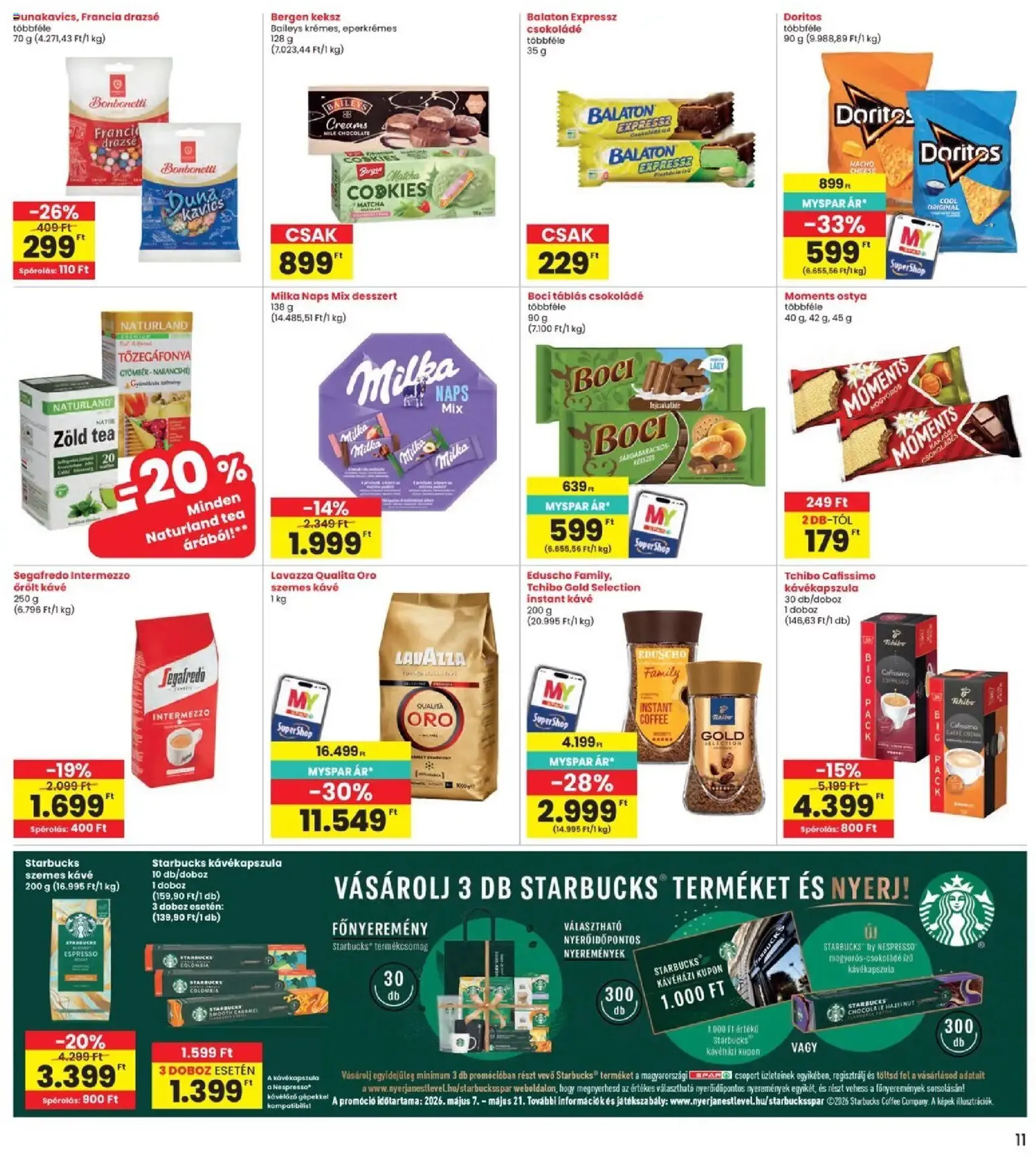 Interspar akciós újság - 2026.05.07. érvényes szórólap 11 oldal 20 oldalból