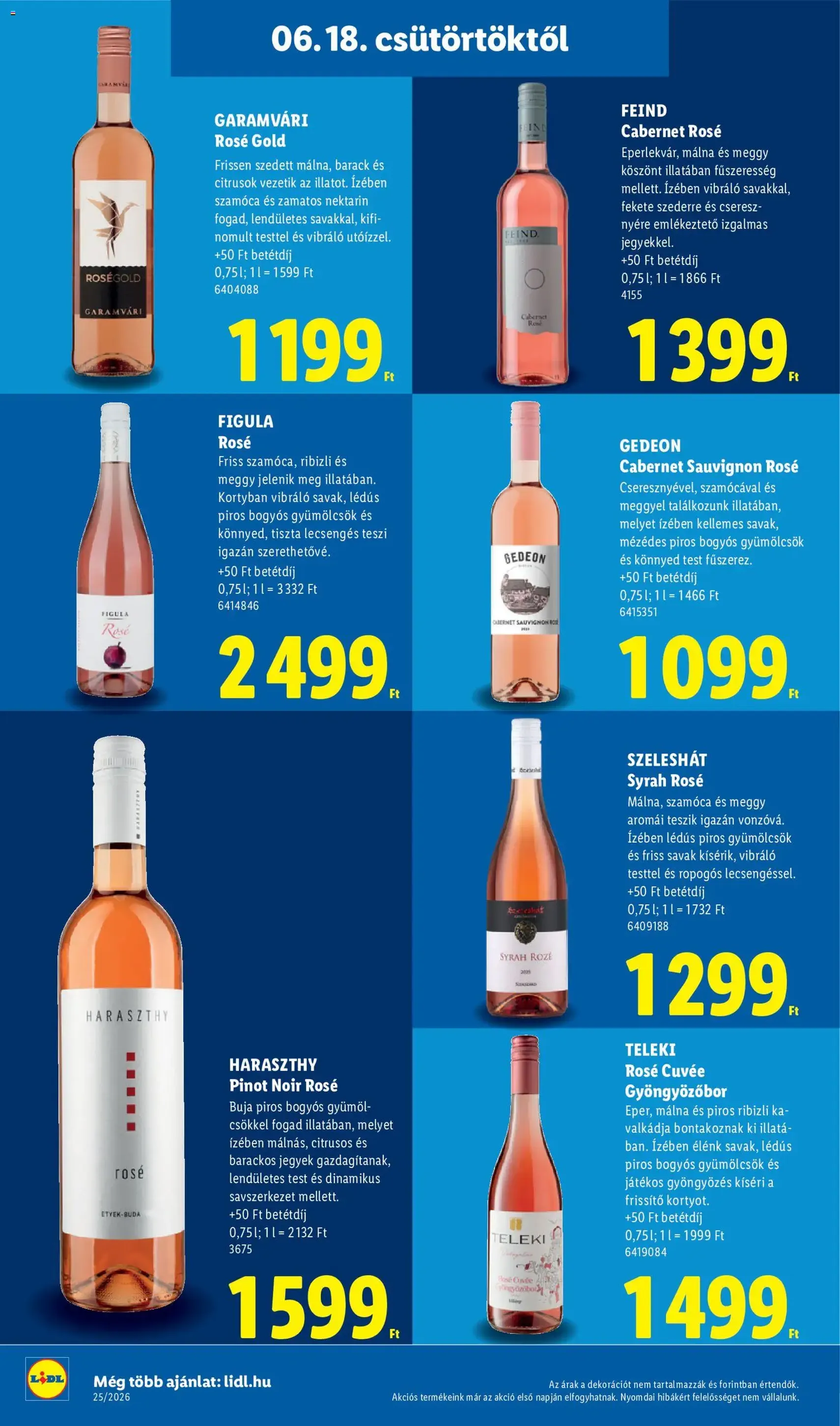 Lidl akciós újság - 2026.06.18. érvényes szórólap 26 oldal 78 oldalból
