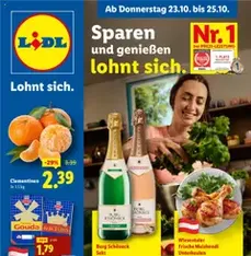 Lidl Flugblatt - Prospekt Vorschau gültig ab 23.10.2025