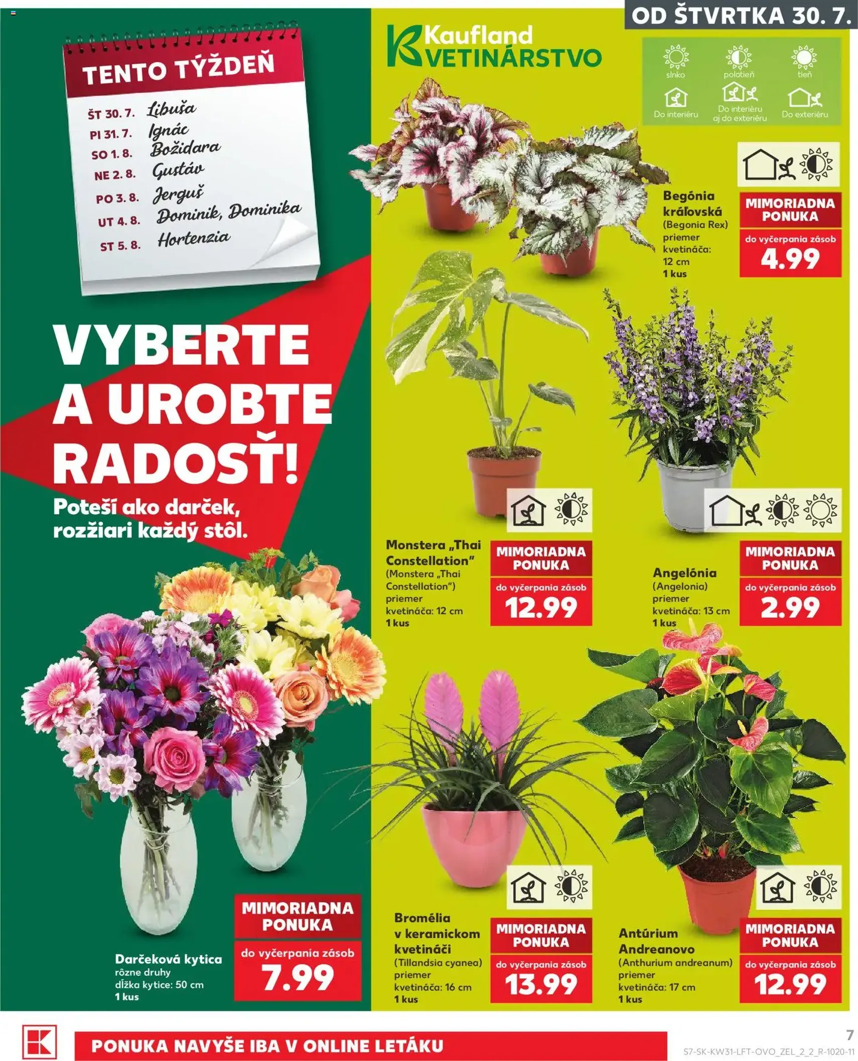 Kaufland leták - platný leták od 30.07.2026 strana 7 z 74