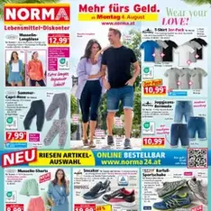 Norma Flugblatt - Prospekt Vorschau gültig ab 04.08.2025