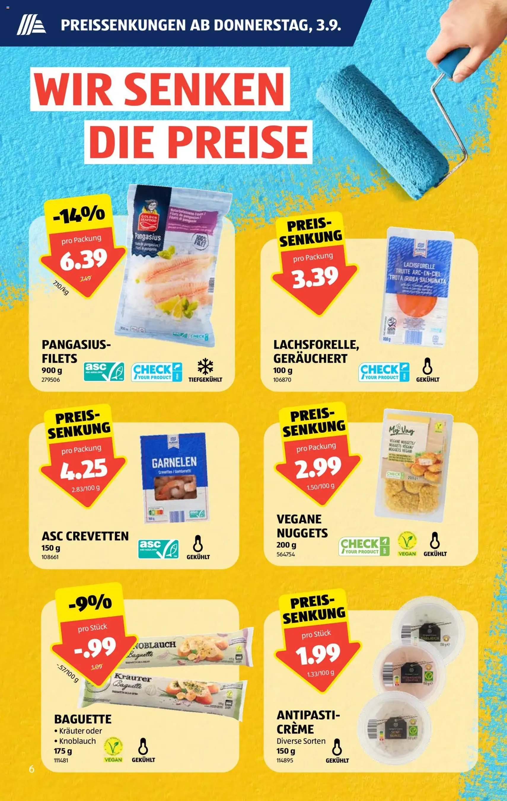 Aldi aktionen - Gültiger Prospekt ab 03.09.2026, Seite 6 von insgesamt 44