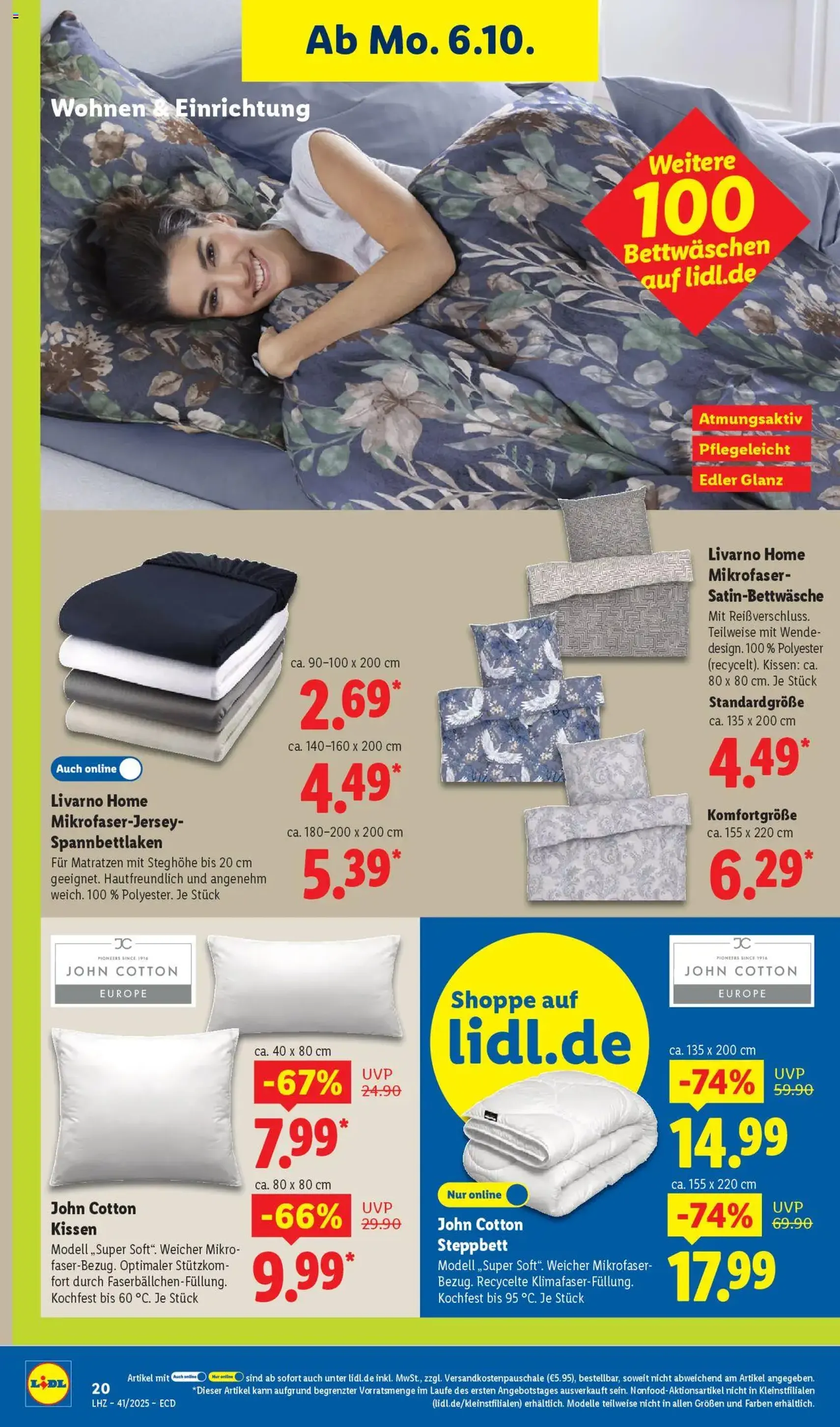 Lidl Prospekt - Gültiger Prospekt ab 06.10.2025, Seite 34 von insgesamt 68