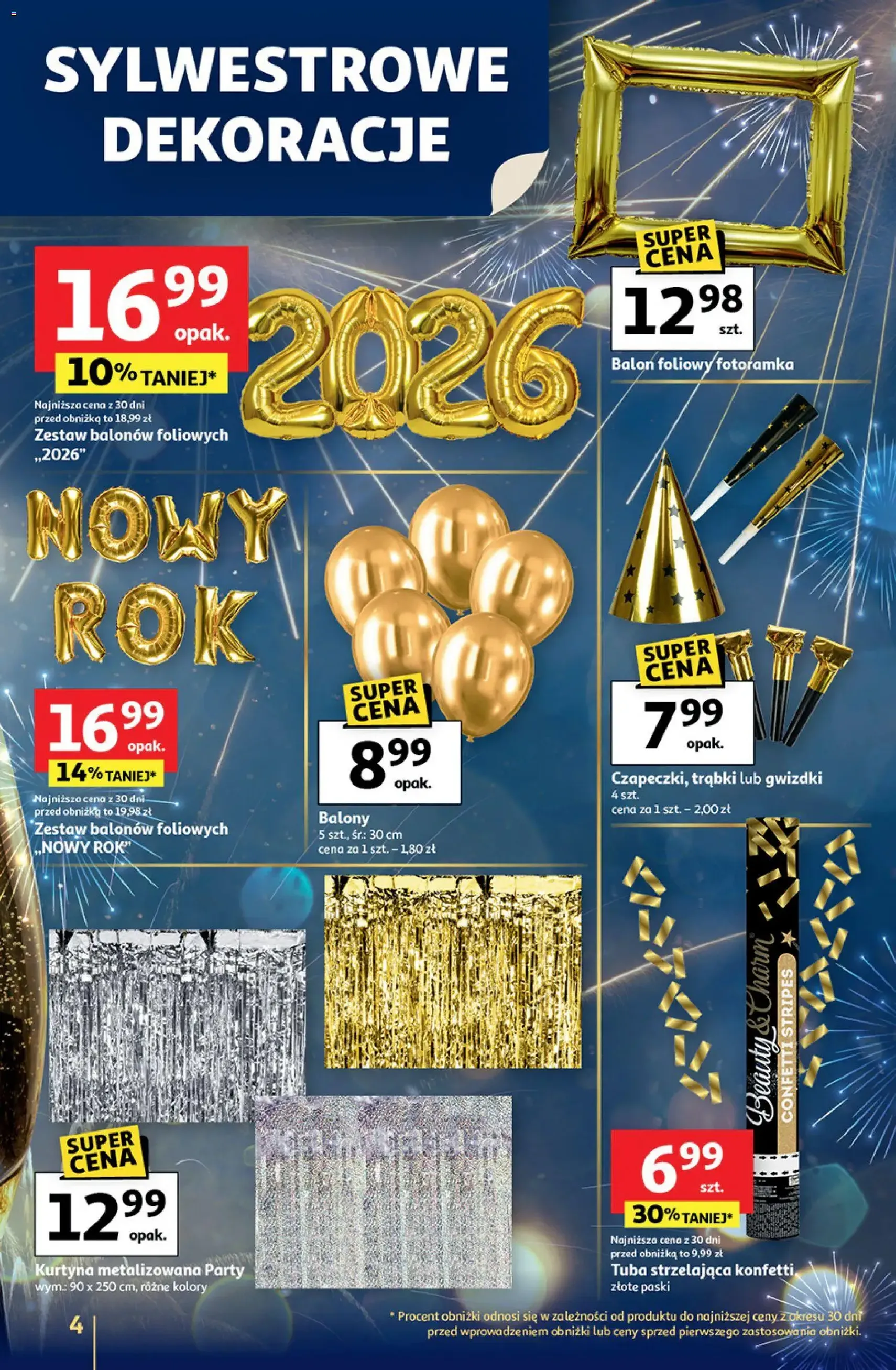 Auchan Gazetka - Sylwestrowe Okazje - ważny gazetka od 27.12.2025 strona 4 z 14