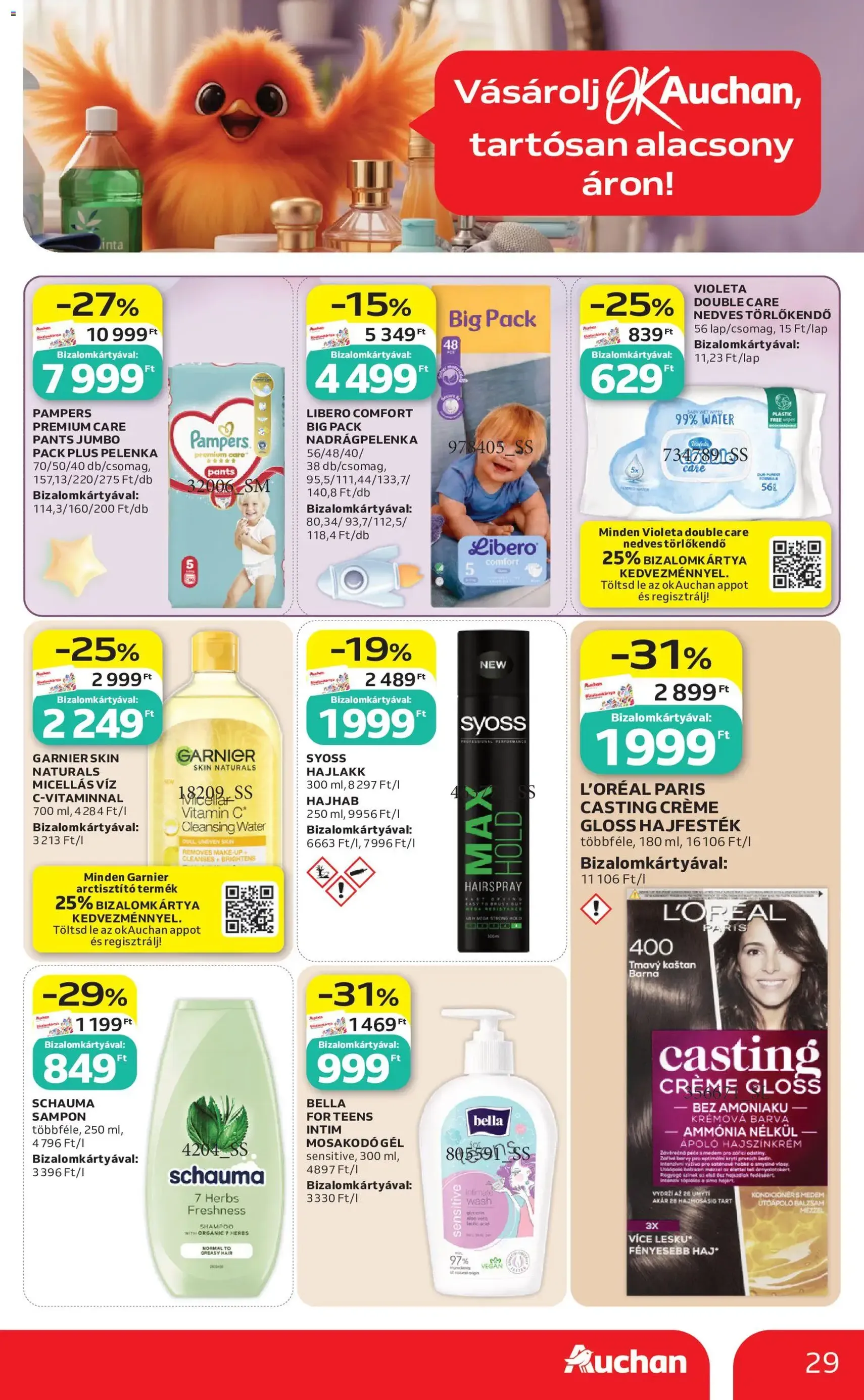 Auchan akciós újság - 2026.06.18. érvényes szórólap 29 oldal 40 oldalból