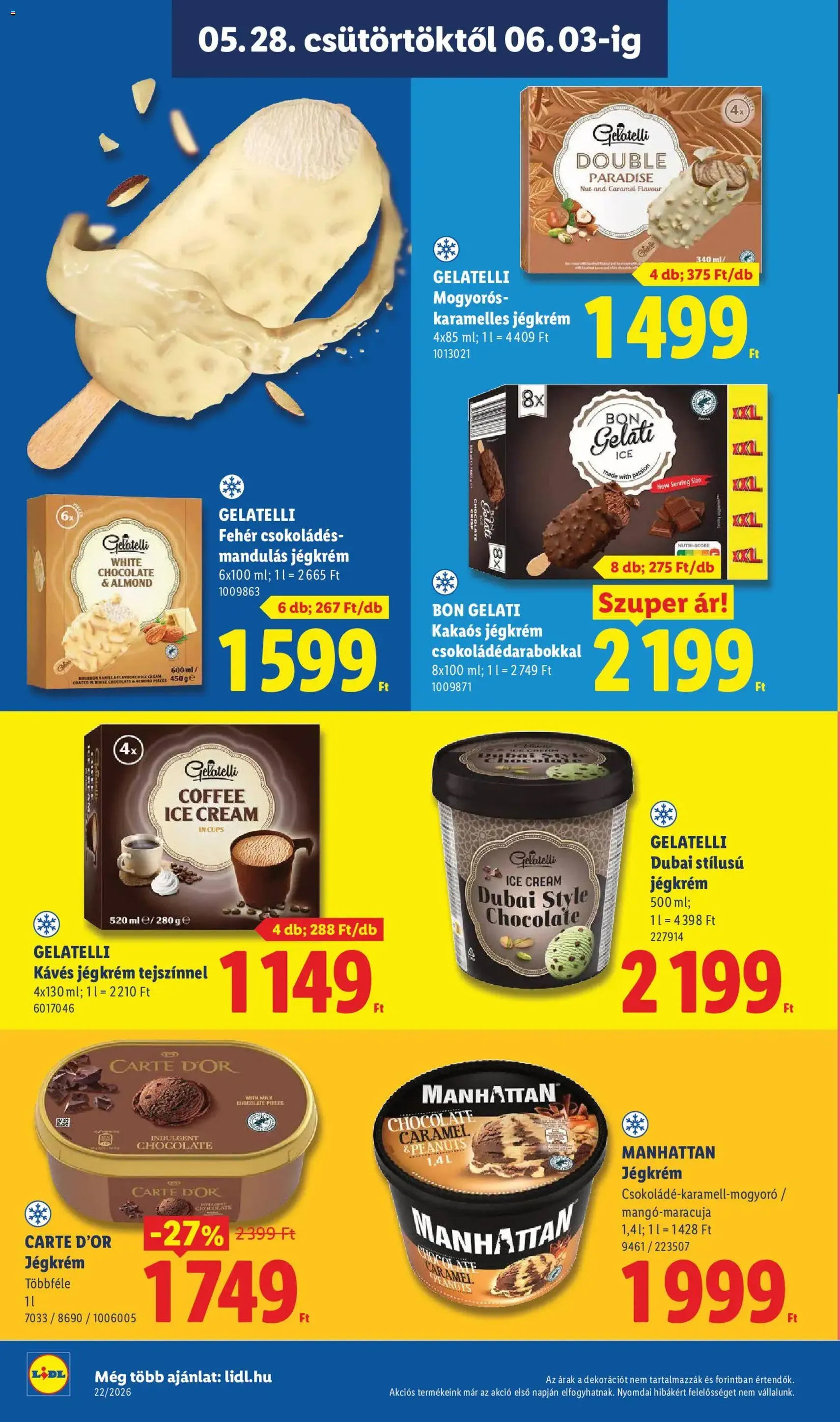 Lidl akciós újság - 2026.05.28. érvényes szórólap 32 oldal 74 oldalból