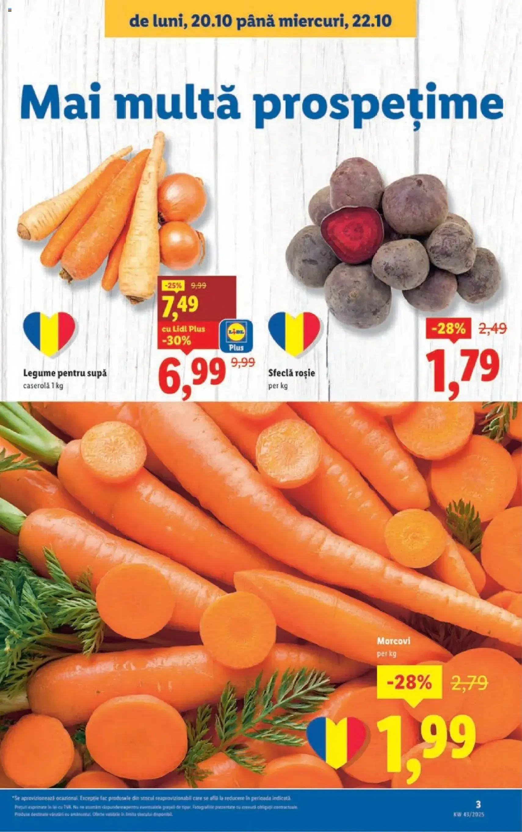 Catalog Lidl - cataloage valabile începând cu 20.10.2025 pagina 3 din 40 Catalog Lidl - cataloage valabile începând cu 20.10.2025 pagina 3 din 40