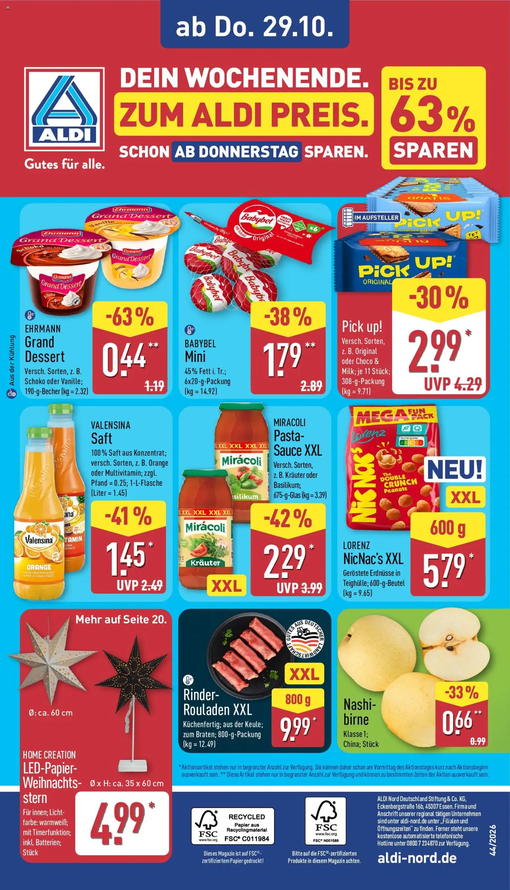 Aldi Prospekt - Gültiger Prospekt ab 26.10.2026, Seite 37 von insgesamt 46