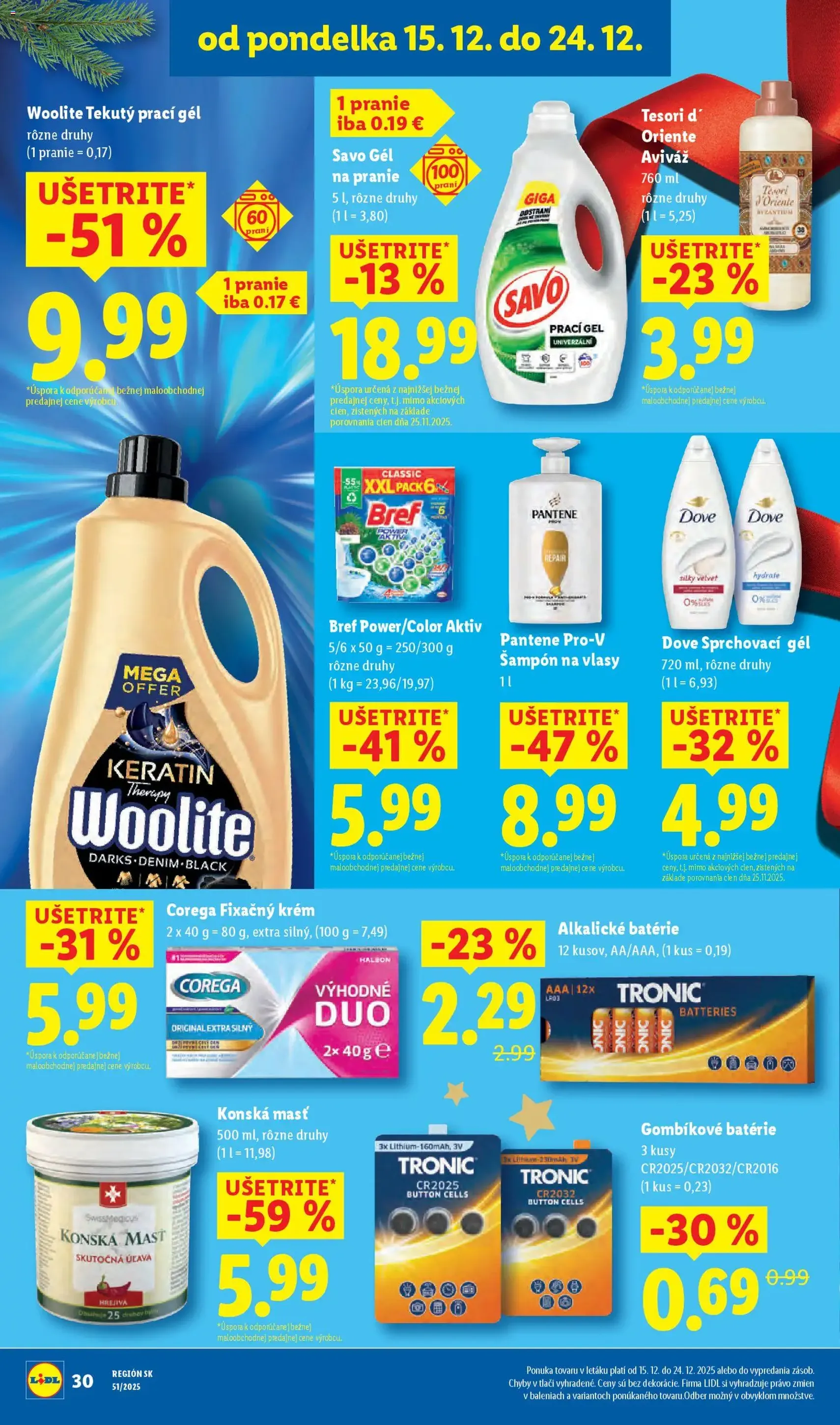 Lidl leták - platný leták od 15.12.2025 strana 36 z 109