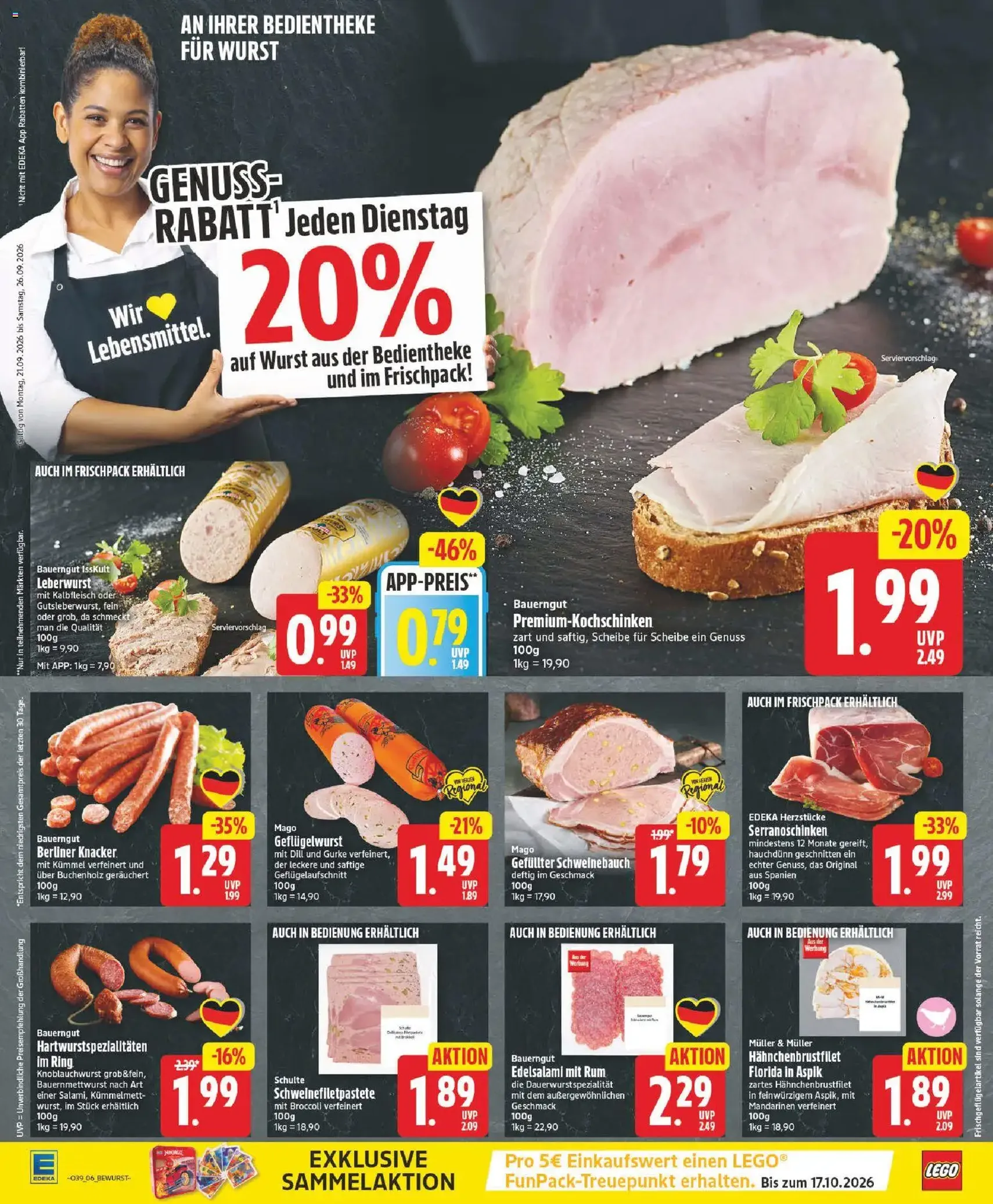 Edeka Prospekt - Gültiger Prospekt ab 21.09.2026, Seite 6 von insgesamt 29