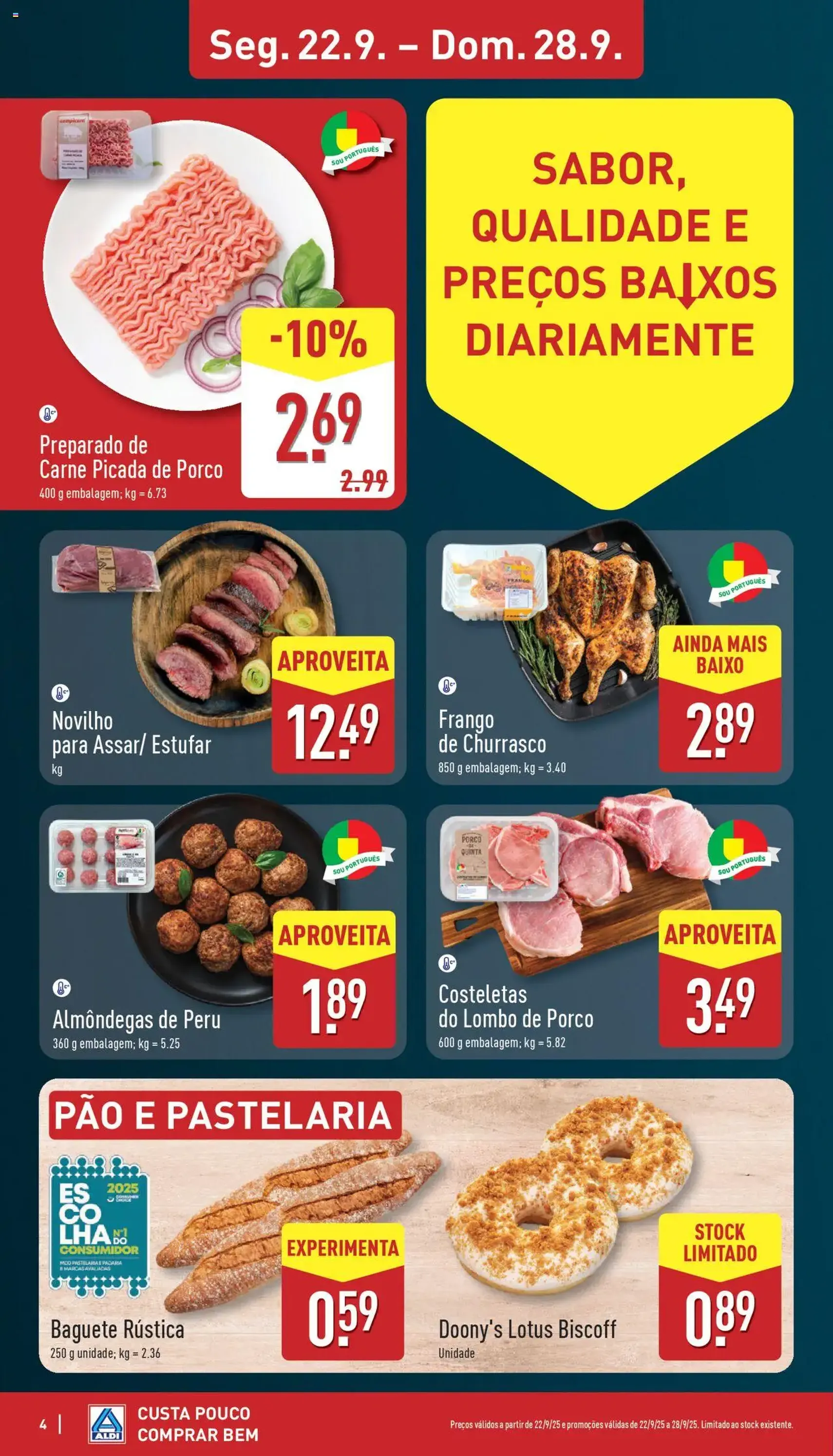 Aldi folheto - folheto válido a partir de 22/09/2025 página 4 de 38 Aldi folheto - folheto válido a partir de 22/09/2025 página 4 de 38