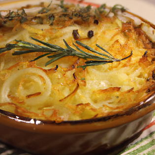 Recipe preview Creamy French Onion Soup Potato Bake