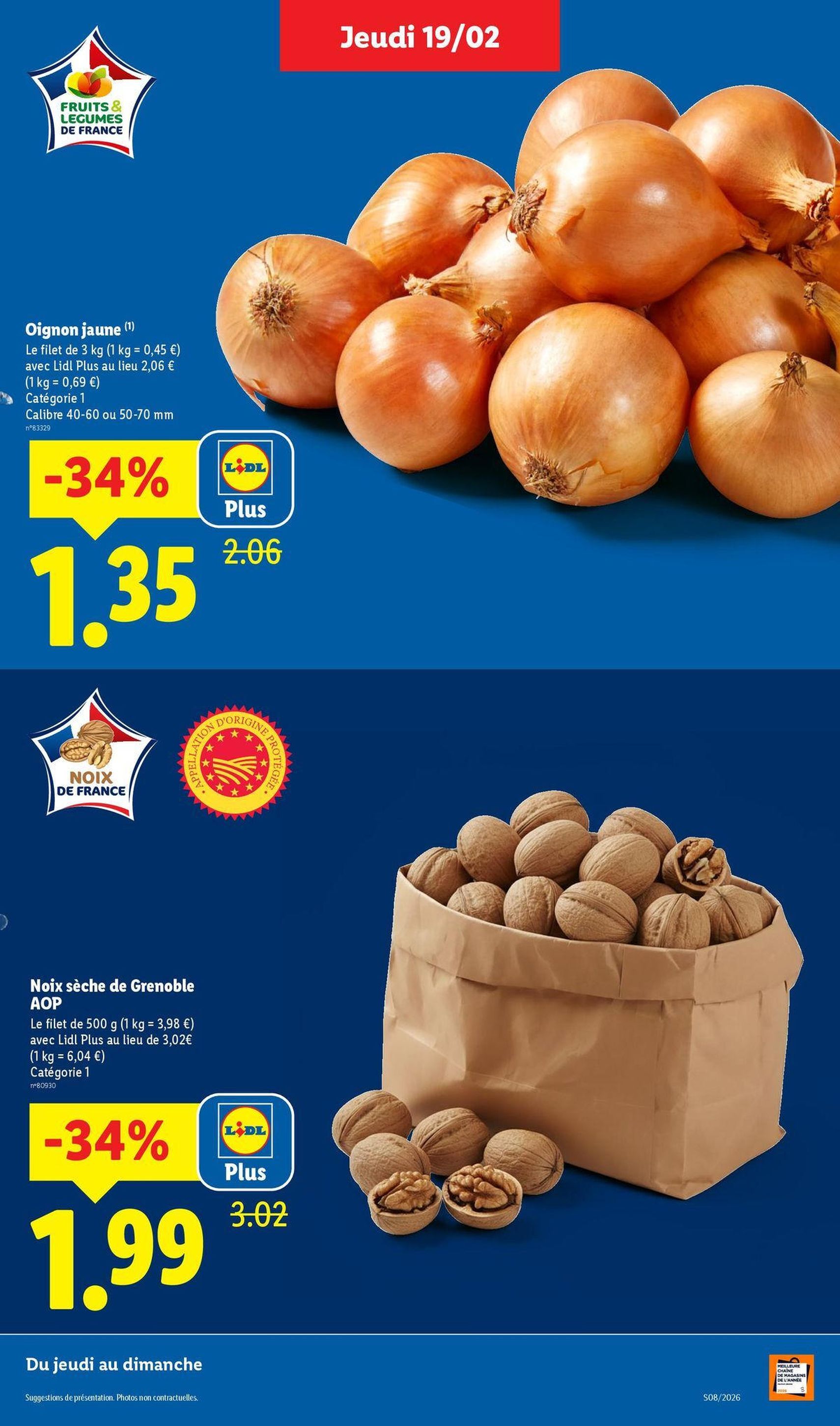LIDL catalogue semaine 8 - brochure valable à partir du 19/02/2026, page 5 sur 77
