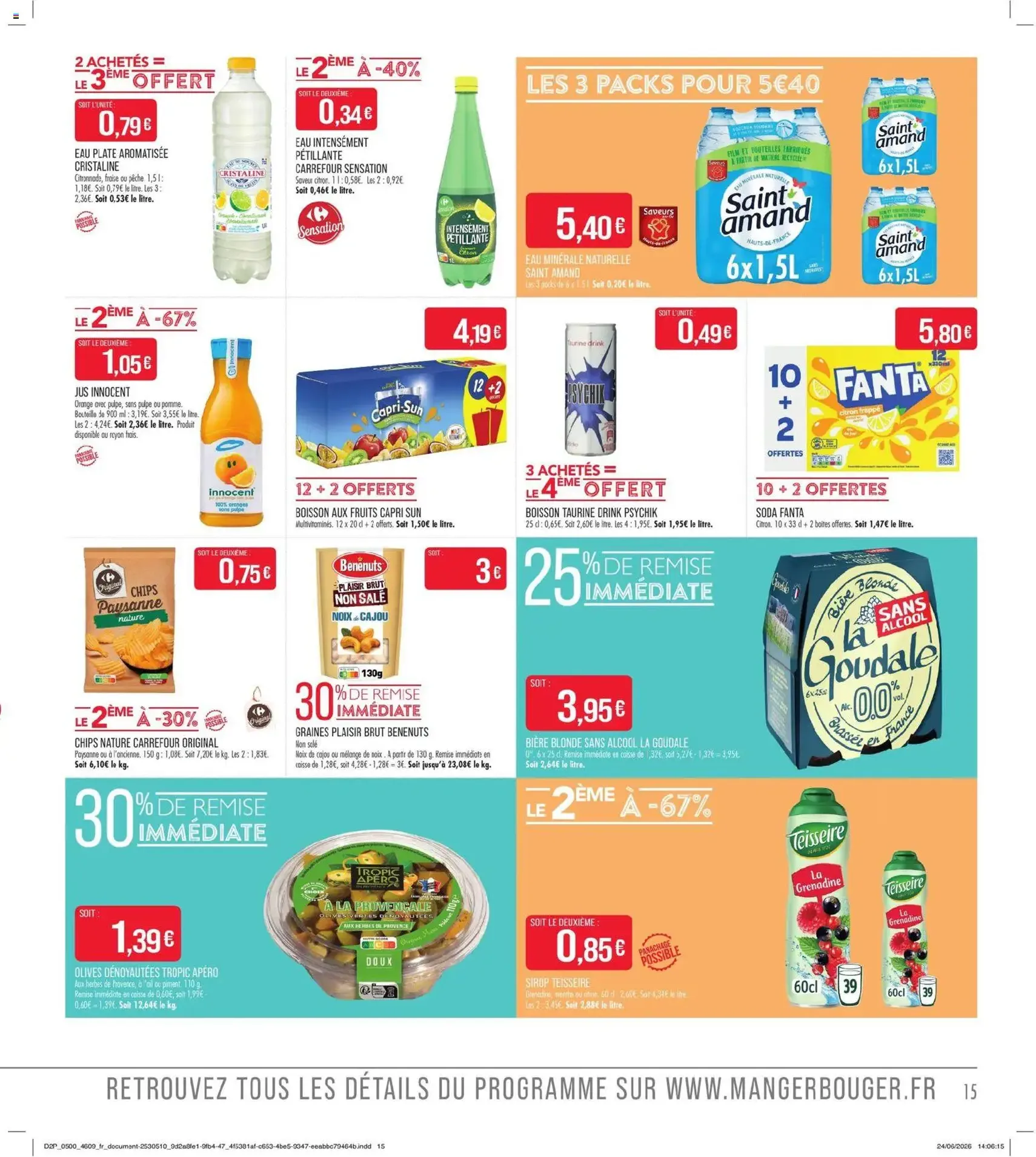 Match Supermarché catalogue - brochure valable à partir du 14/07/2026, page 15 sur 20