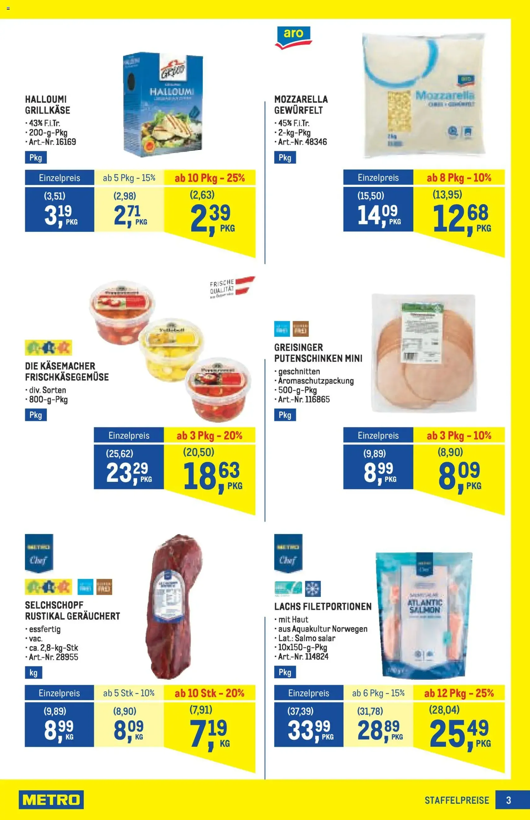 Metro angebote Profi - Gültiger Prospekt ab 13.11.2025, Seite 3 von insgesamt 64