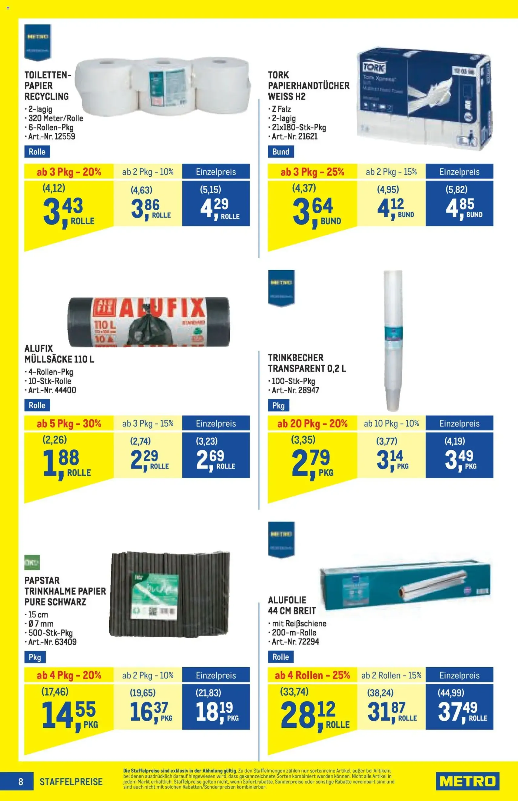 Metro angebote Profi - Gültiger Prospekt ab 11.12.2025, Seite 8 von insgesamt 72