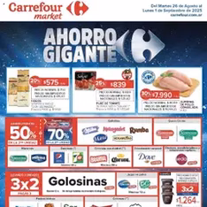 Vista previa del folleto Carrefour Market catálogo válido desde 26/08/2025