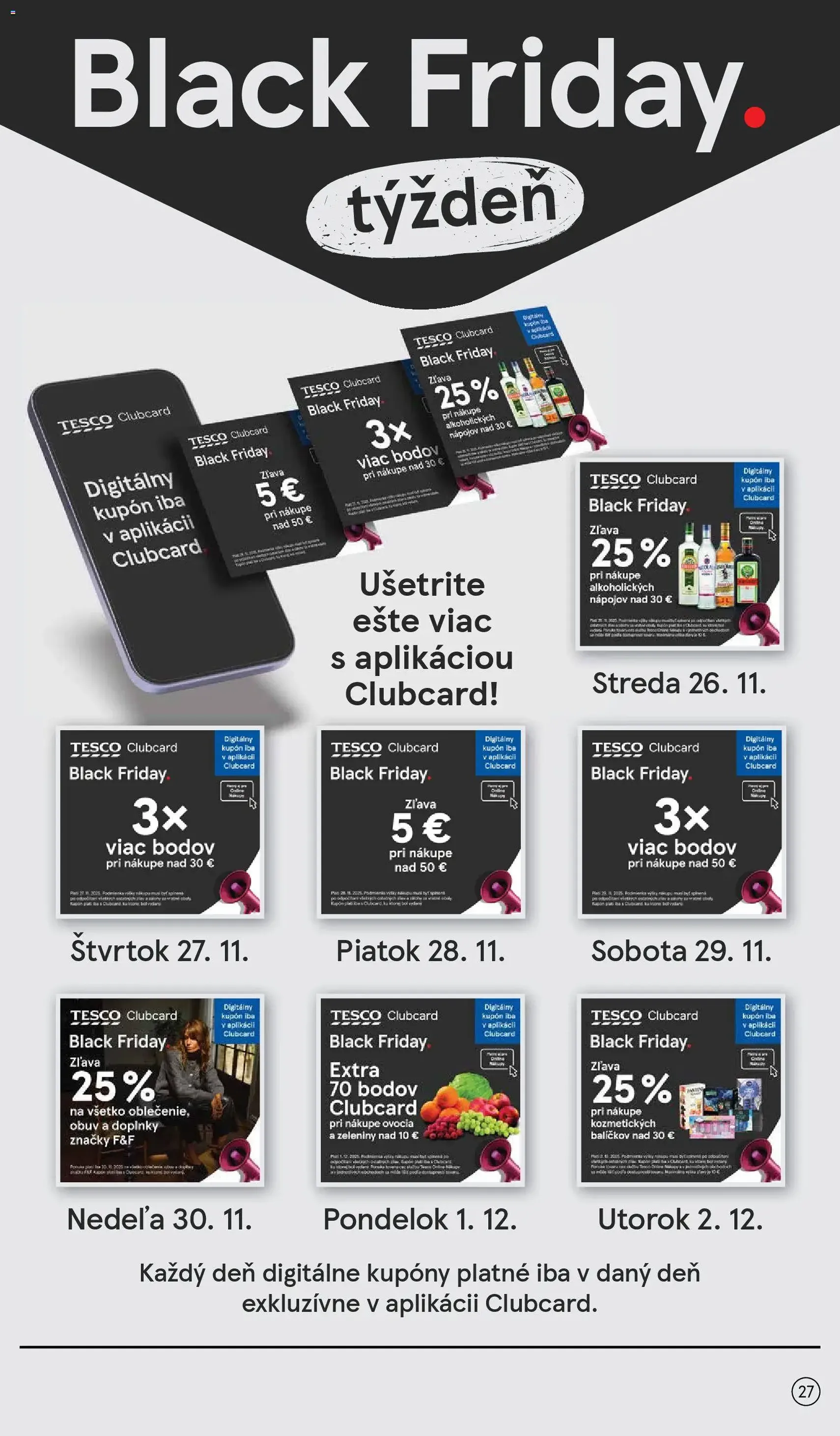 Tesco - Black Friday - platný leták od 26.11.2025 strana 27 z 50