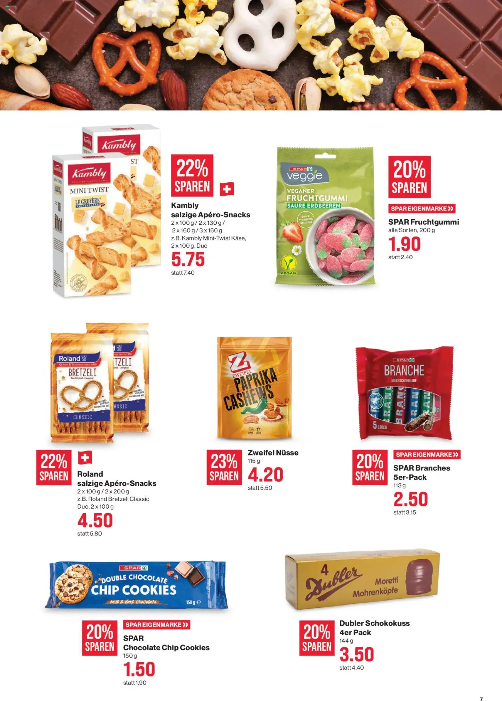 SPAR aktionen - Gültiger Prospekt ab 16.07.2026, Seite 7 von insgesamt 17