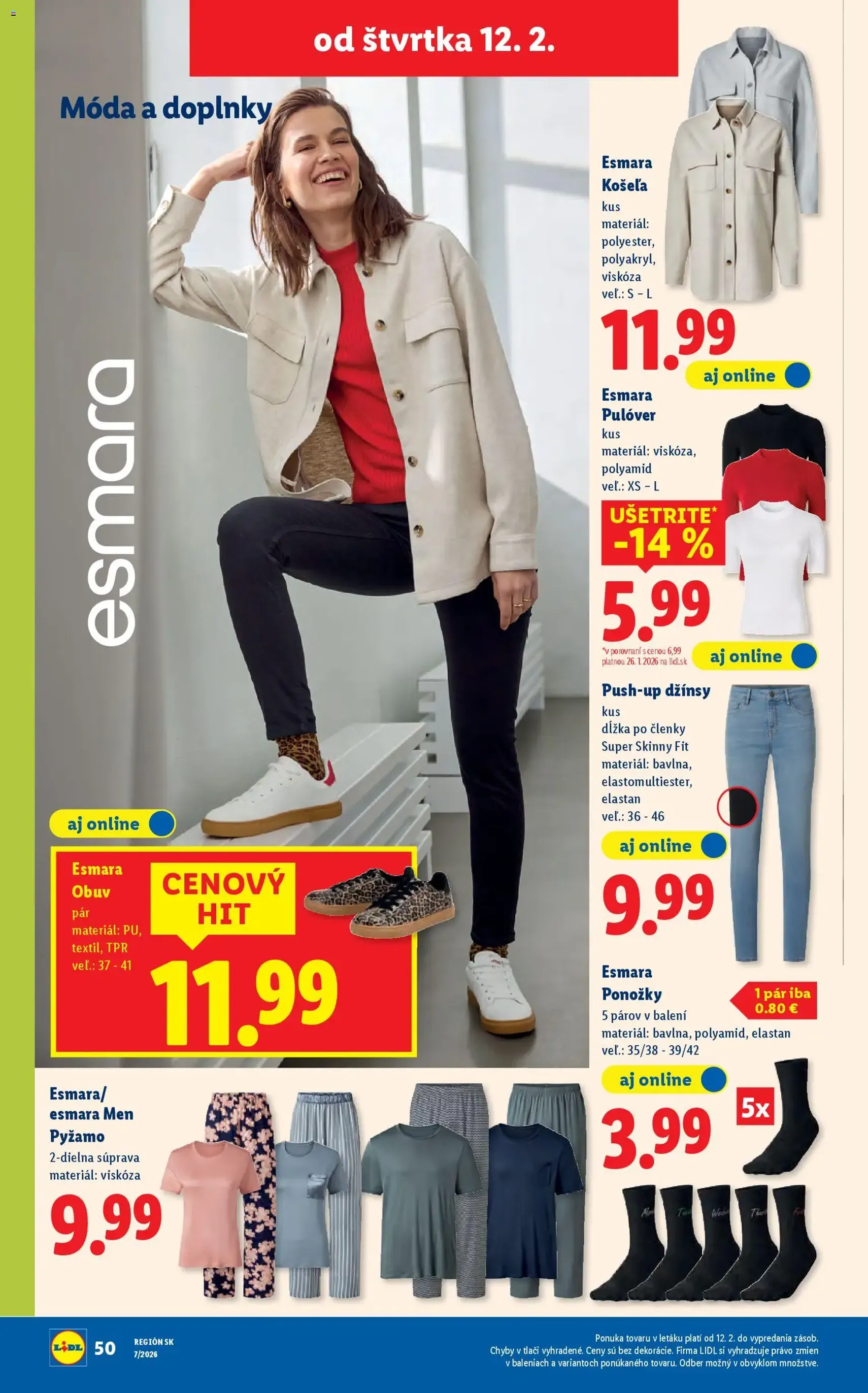 Lidl leták - platný leták od 12.02.2026 strana 50 z 105