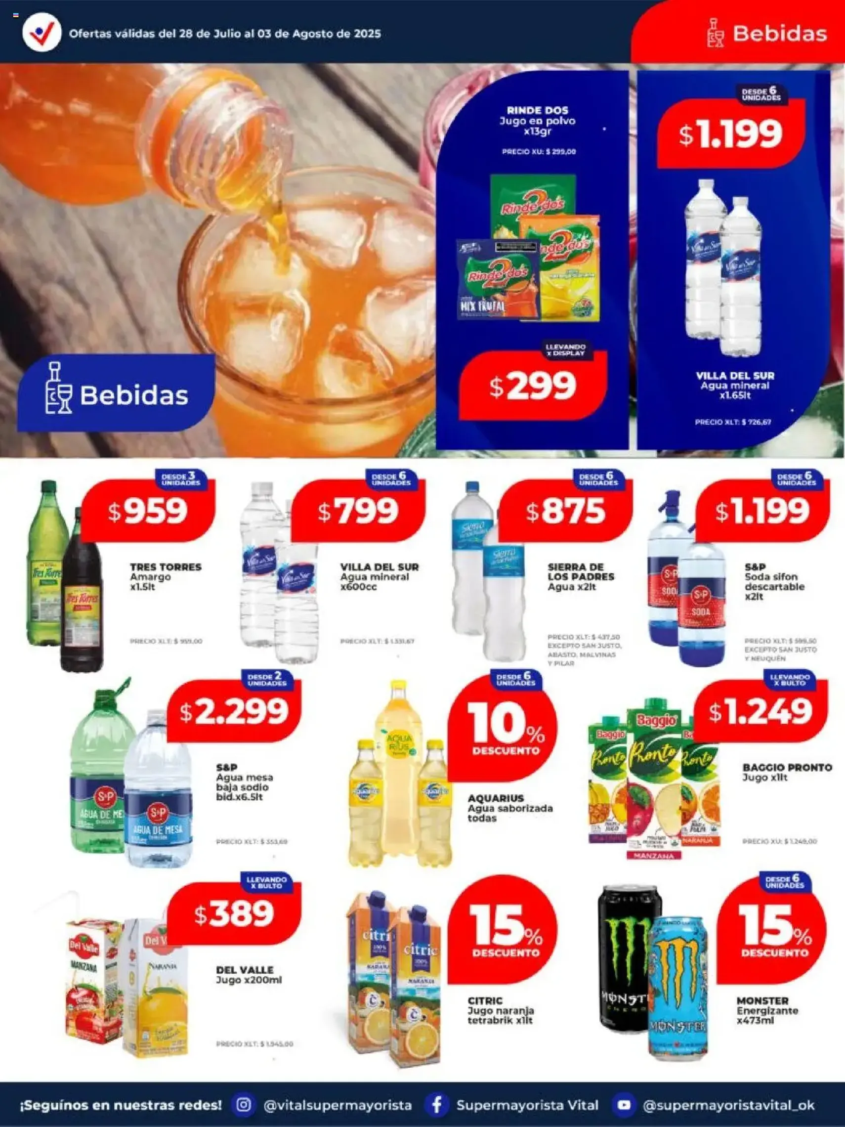 Vital ofertas - folleto válido desde 28/07/2025 página 13 de 24 Vital ofertas - folleto válido desde 28/07/2025 página 13 de 24