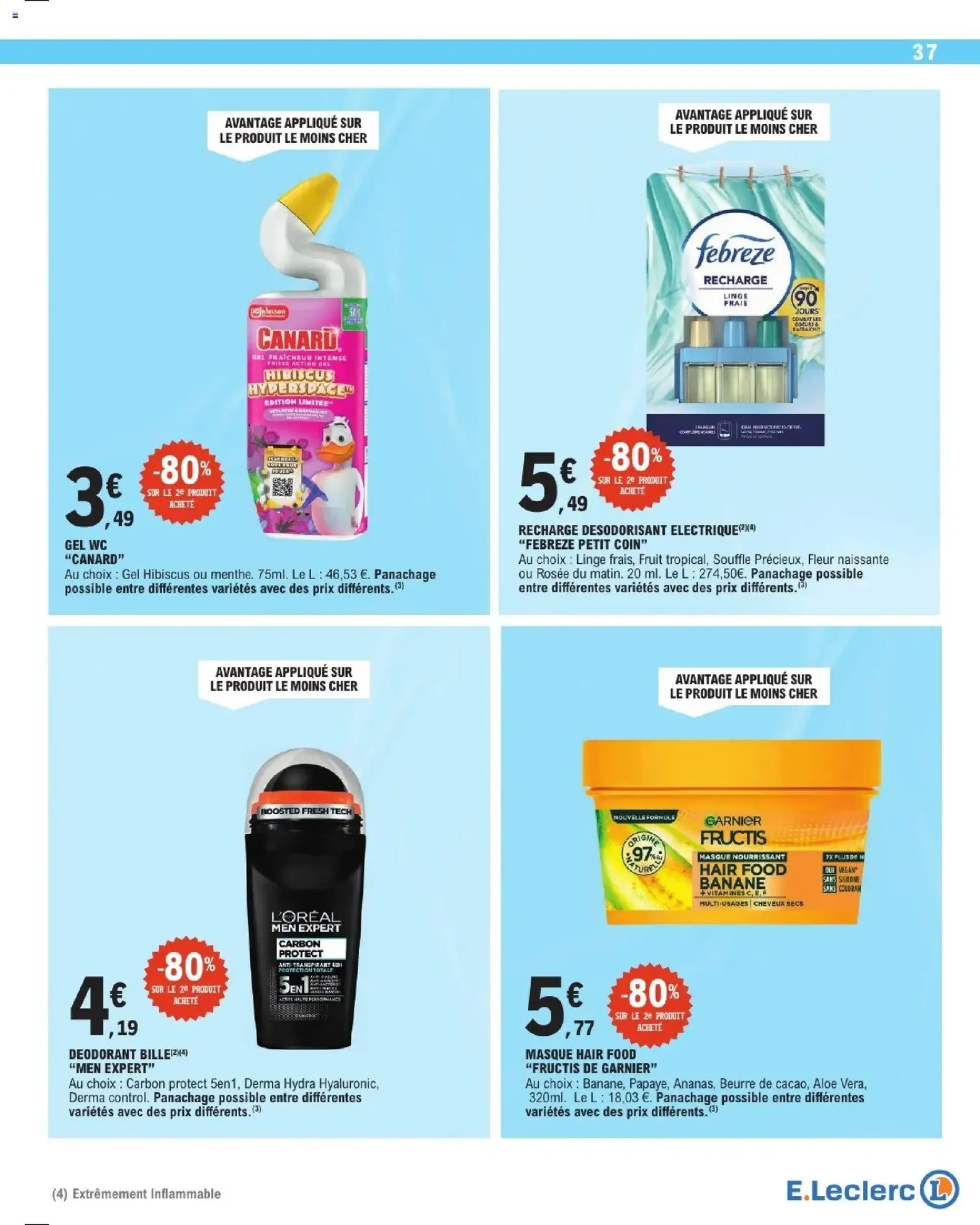 E.Leclerc catalogue de la semaine 15 - brochure valable à partir du 07/04/2026, page 37 sur 44
