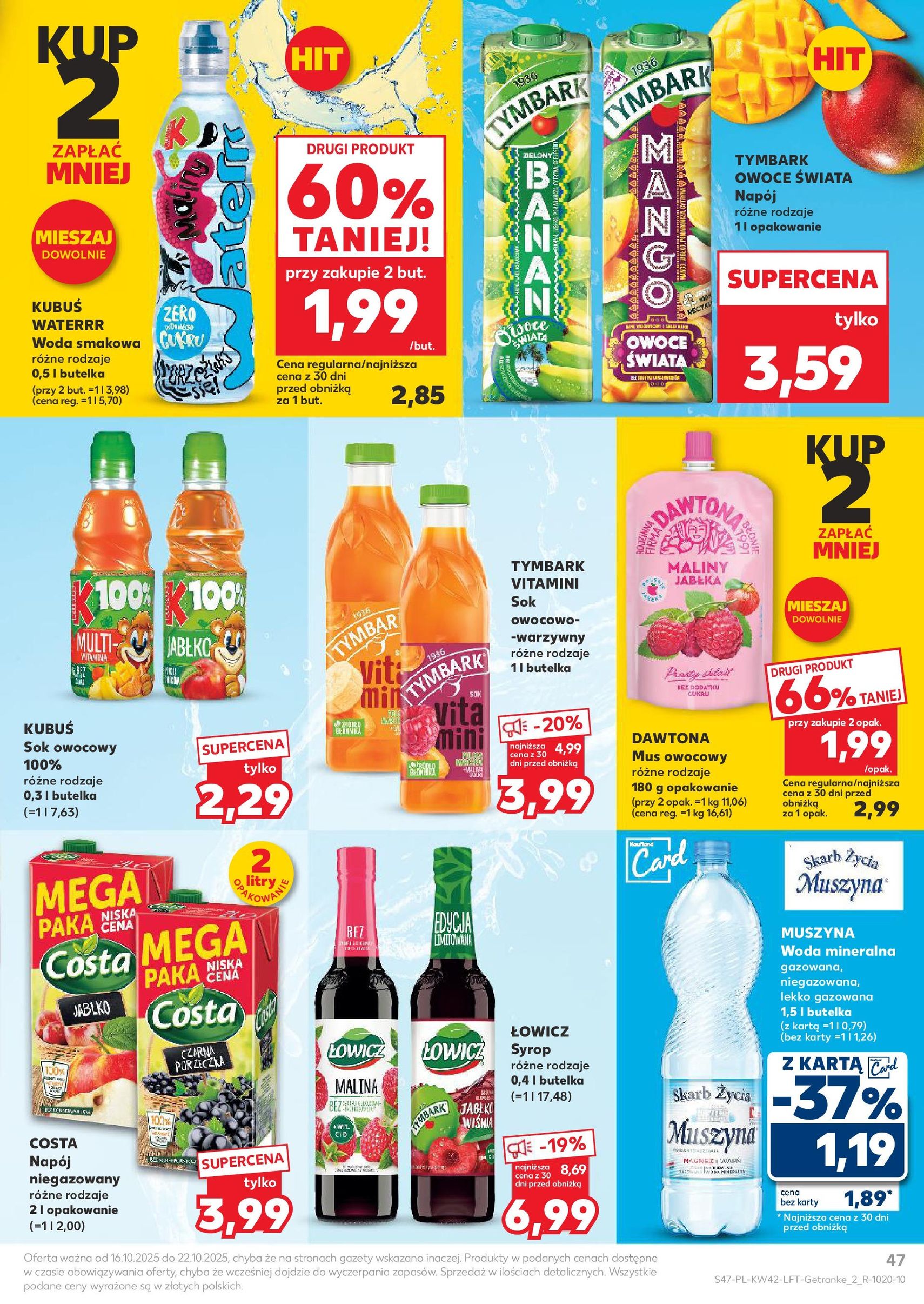 Kaufland gazetka - ważny gazetka od 16.10.2025 strona 47 z 63 Kaufland gazetka - ważny gazetka od 16.10.2025 strona 47 z 63