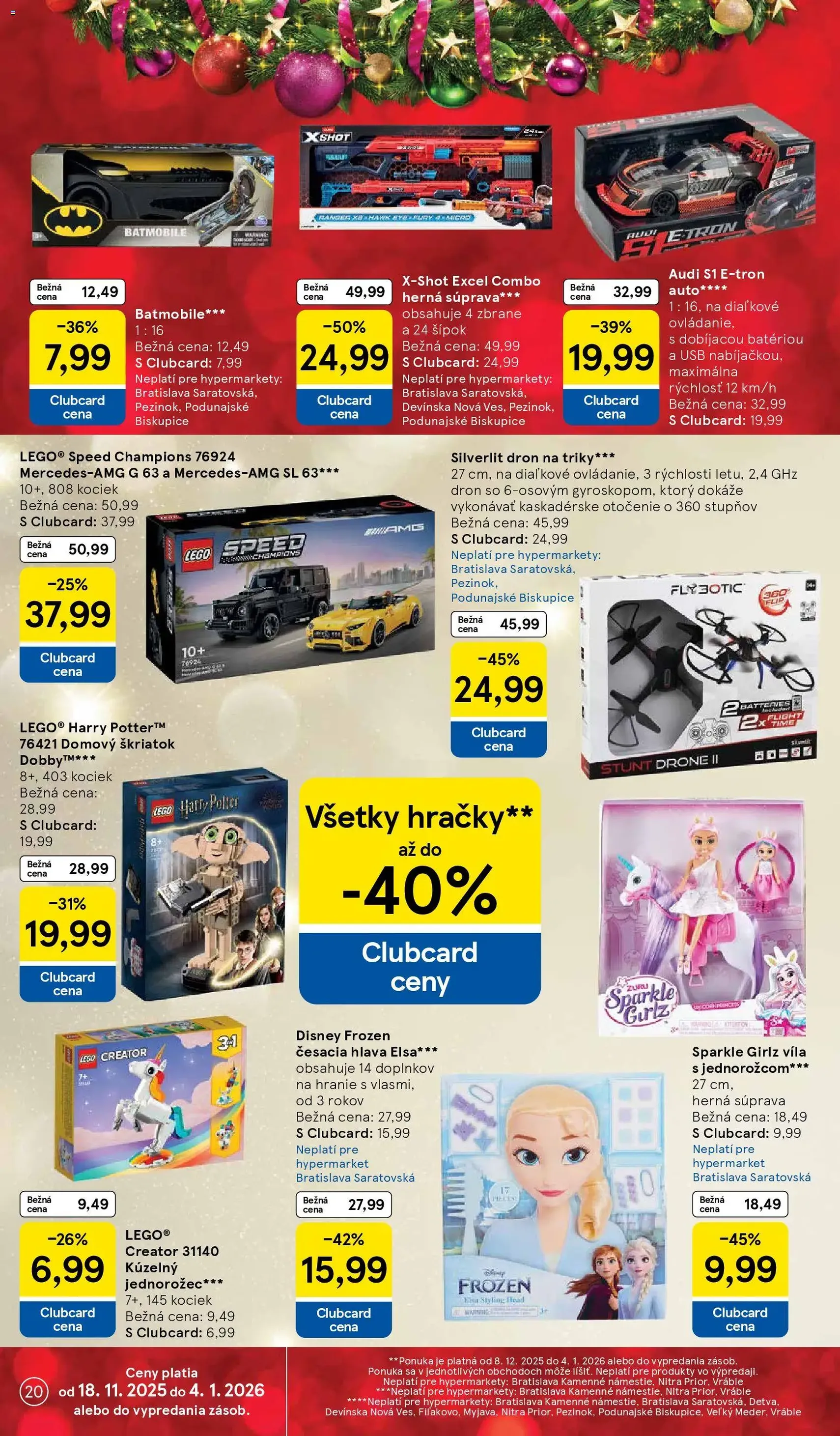 Tesco Hypermarket - leták - platný leták od 08.12.2025 strana 20 z 49