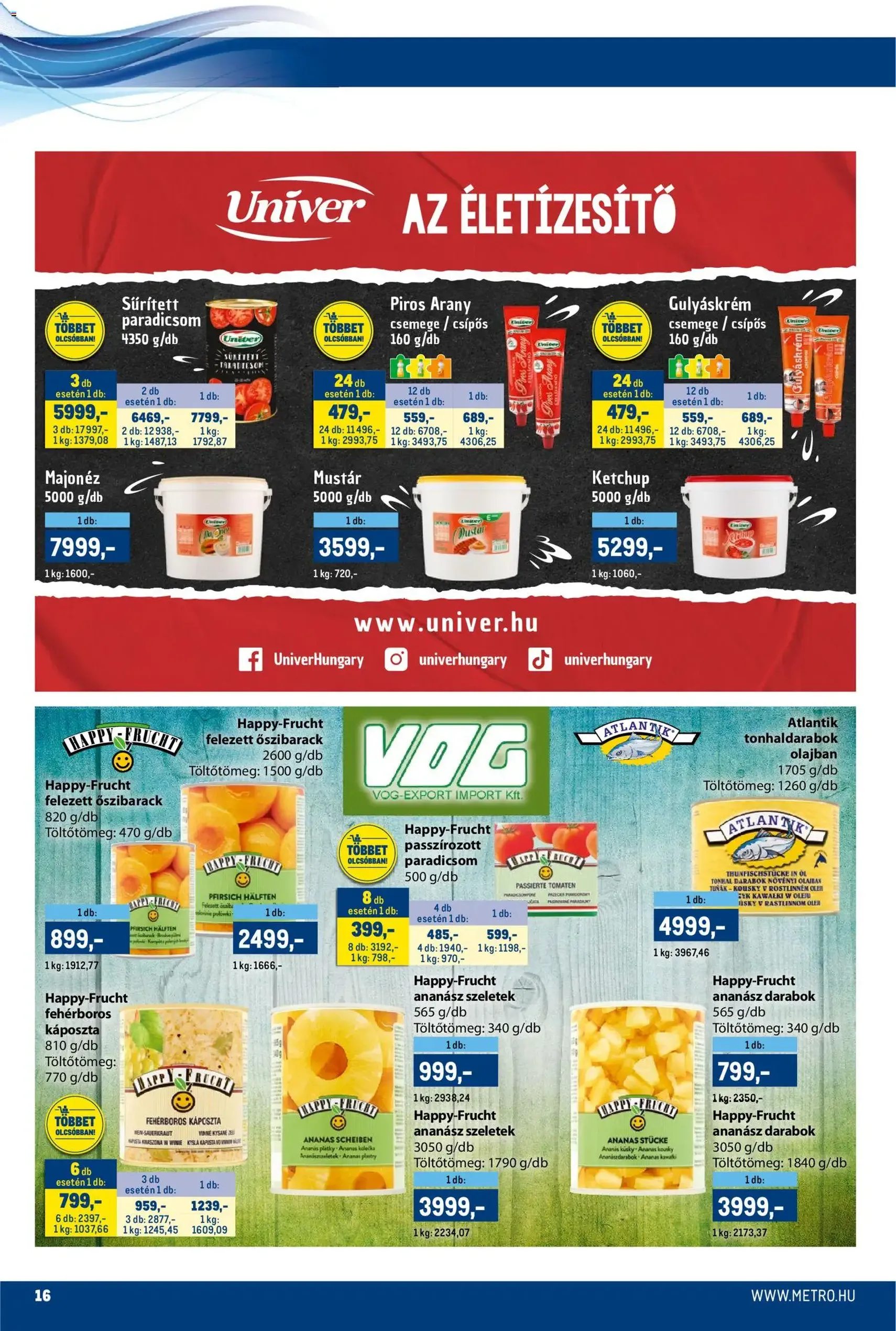 Metro Akciós újság - 2026.02.01. érvényes szórólap 16 oldal 29 oldalból