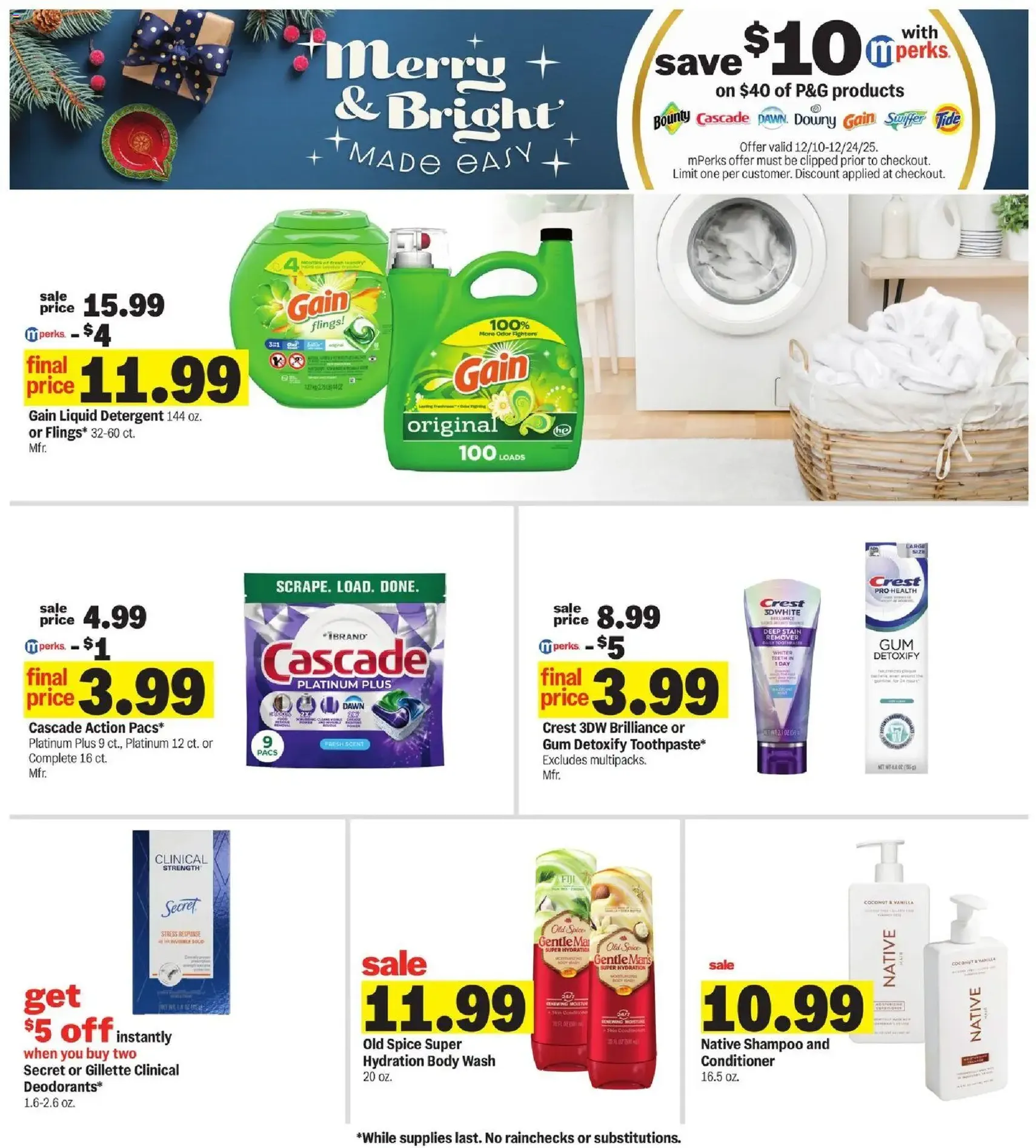 Meijer Weekly Ad - valid flyer from 12/10/2025, page 37 of 42