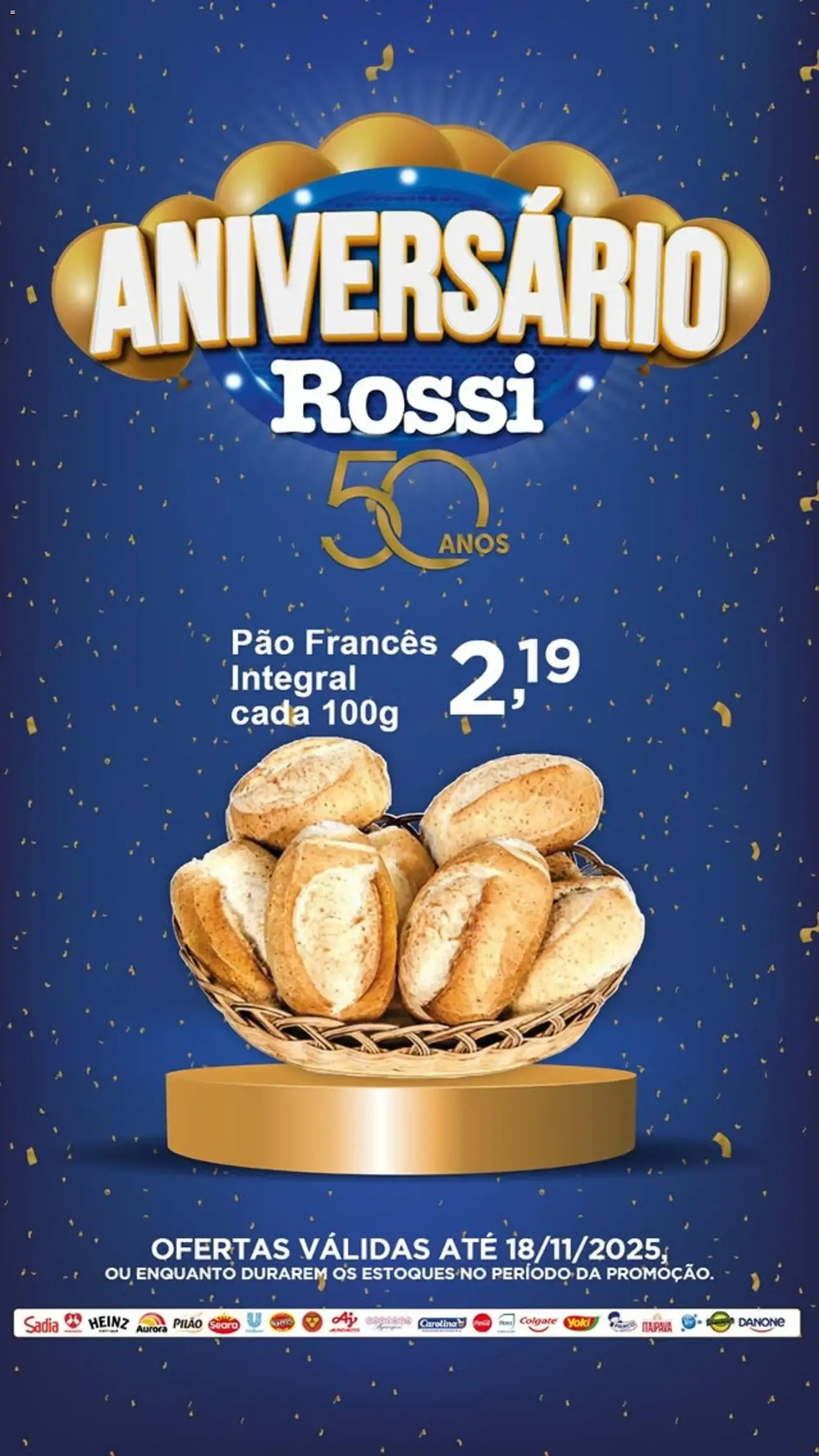 Rossi Supermercados - Ofertas da semana - folheto válido a partir de 13/11/2025 página 1 de 4