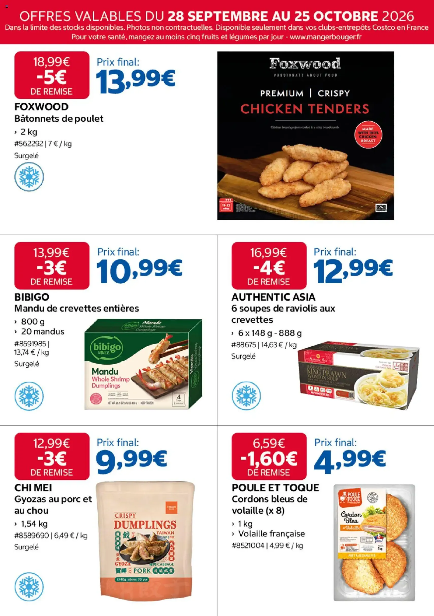 Costco catalogue - brochure valable à partir du 28/09/2026, page 8 sur 20