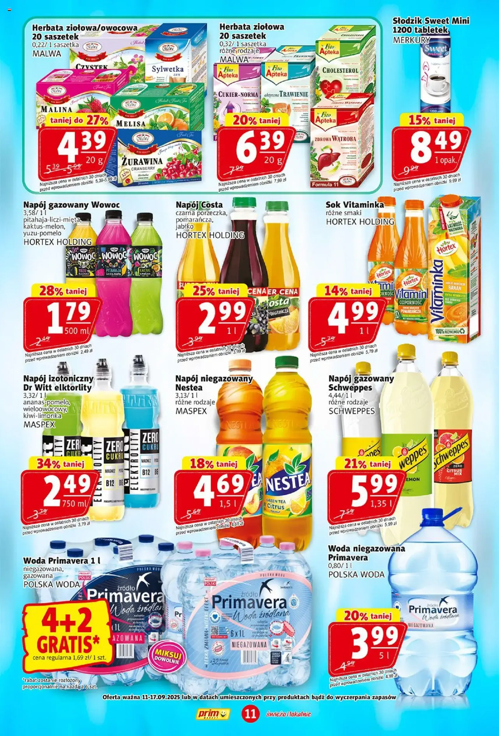Prim Market Gazetka - ważny gazetka od 11.09.2025 strona 11 z 16 Prim Market Gazetka - ważny gazetka od 11.09.2025 strona 11 z 16