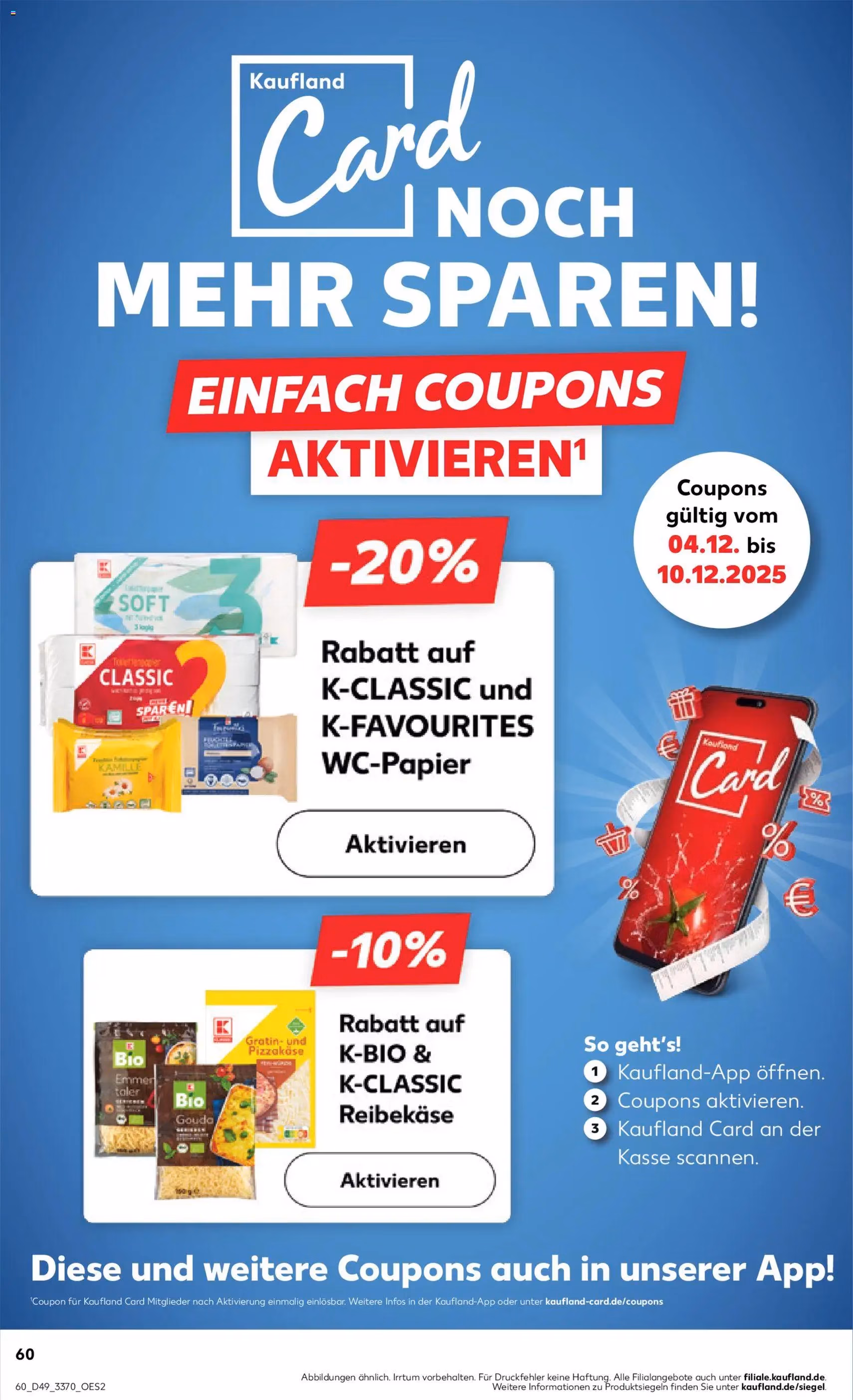 Kaufland Prospekt - Gültiger Prospekt ab 04.12.2025, Seite 60 von insgesamt 66