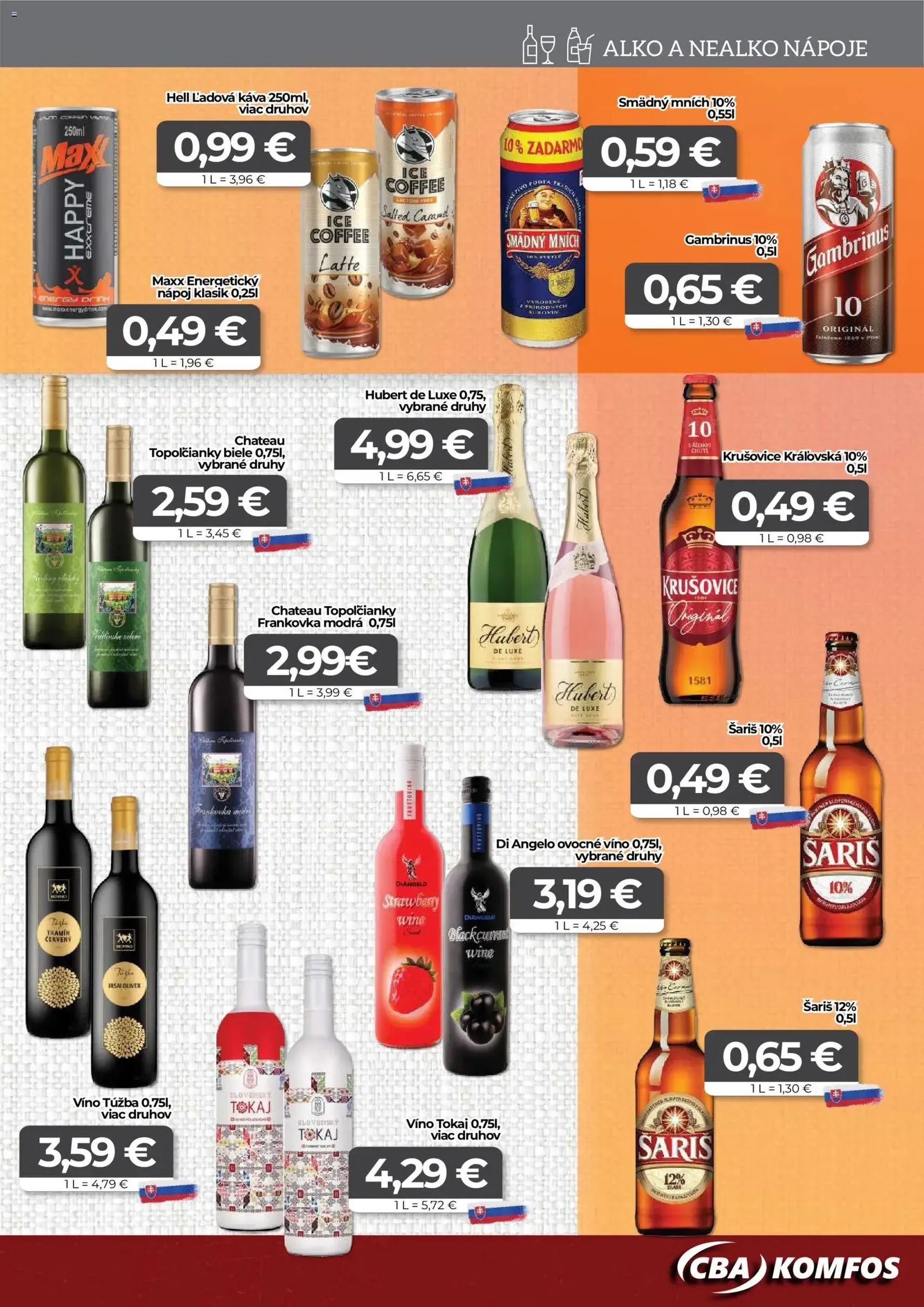 CBA Komfos leták - platný leták od 20.11.2025 strana 13 z 16
